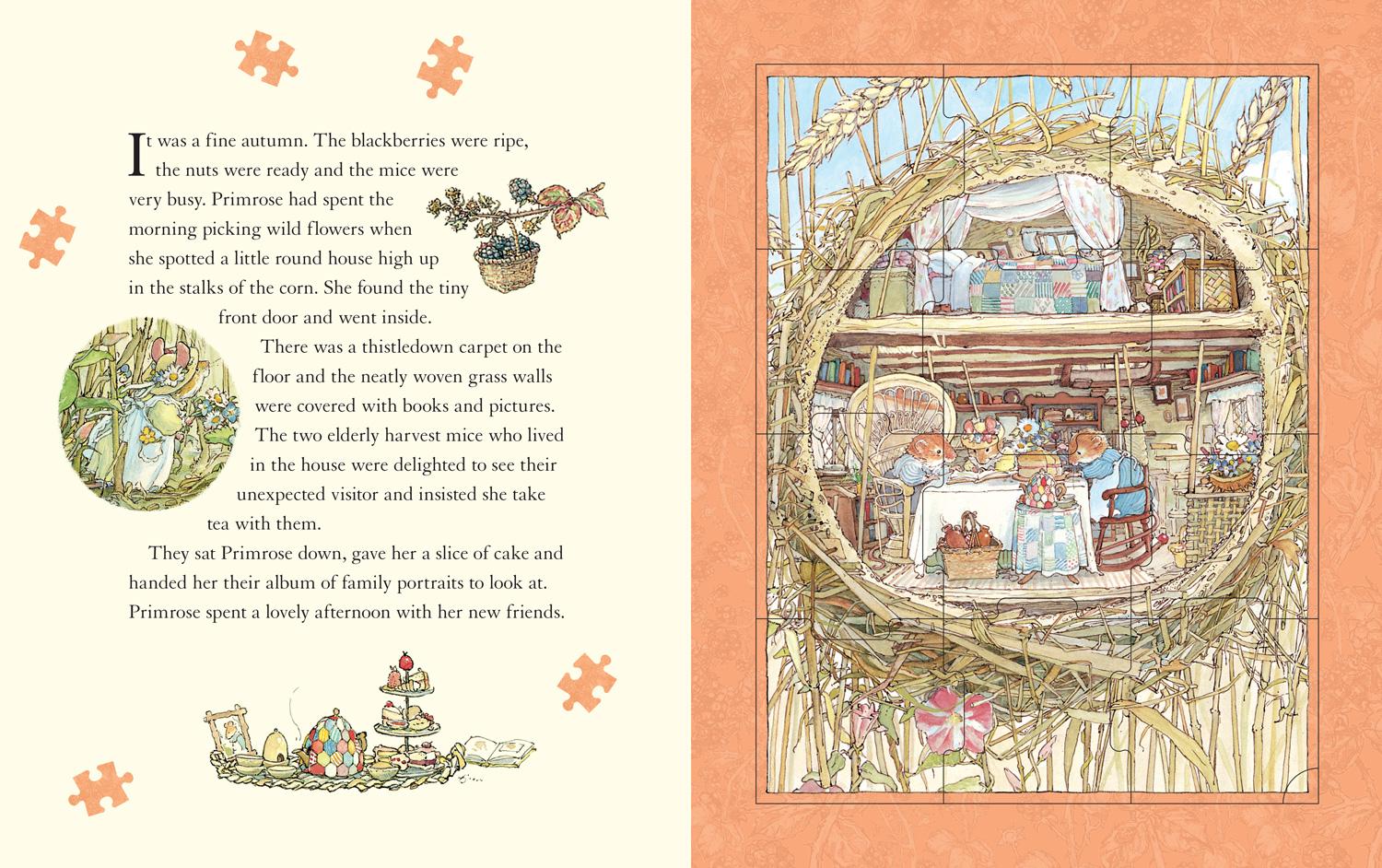 Beispielinhalt (Bild) The Brambly Hedge Jigsaw Book
