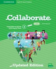 Vorderes Coverbild Collaborate Level 3 Teachers Book with Digital Pack English for Spanish Speakers Updated