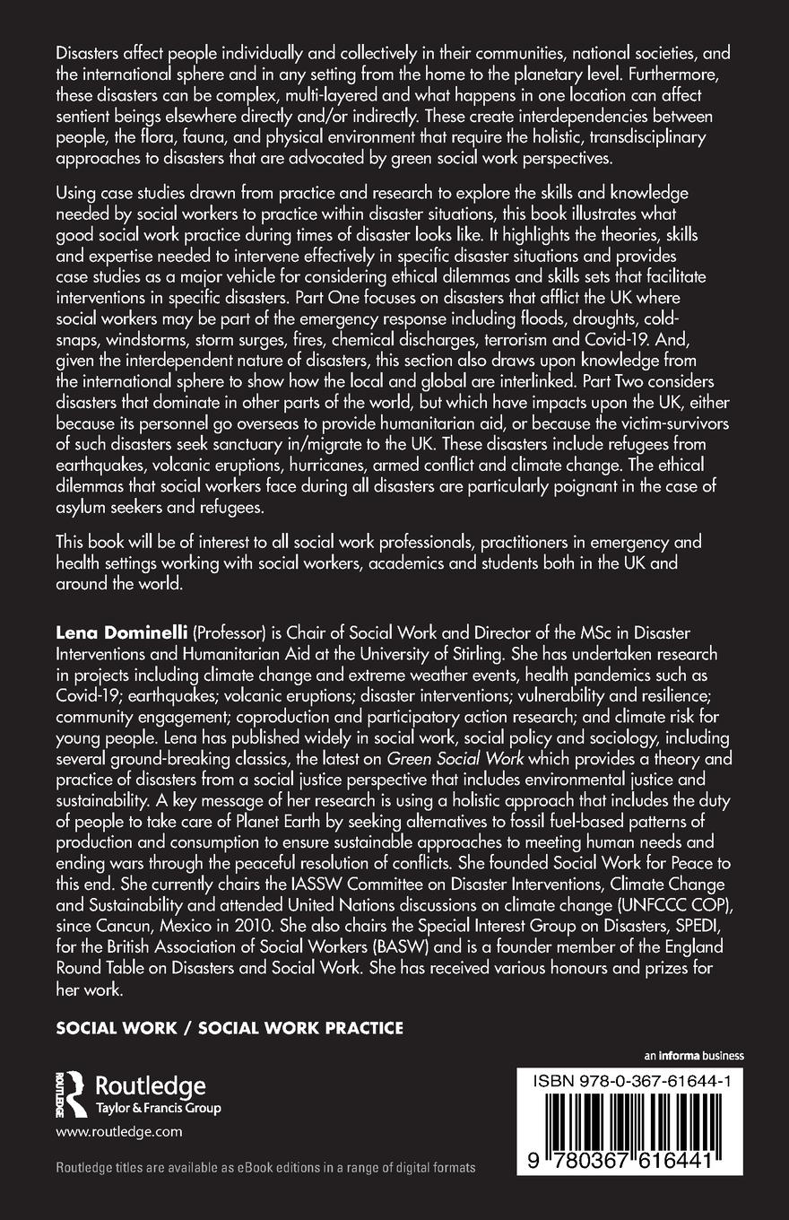 Rückseitencover Social Work Practice During Times of Disaster