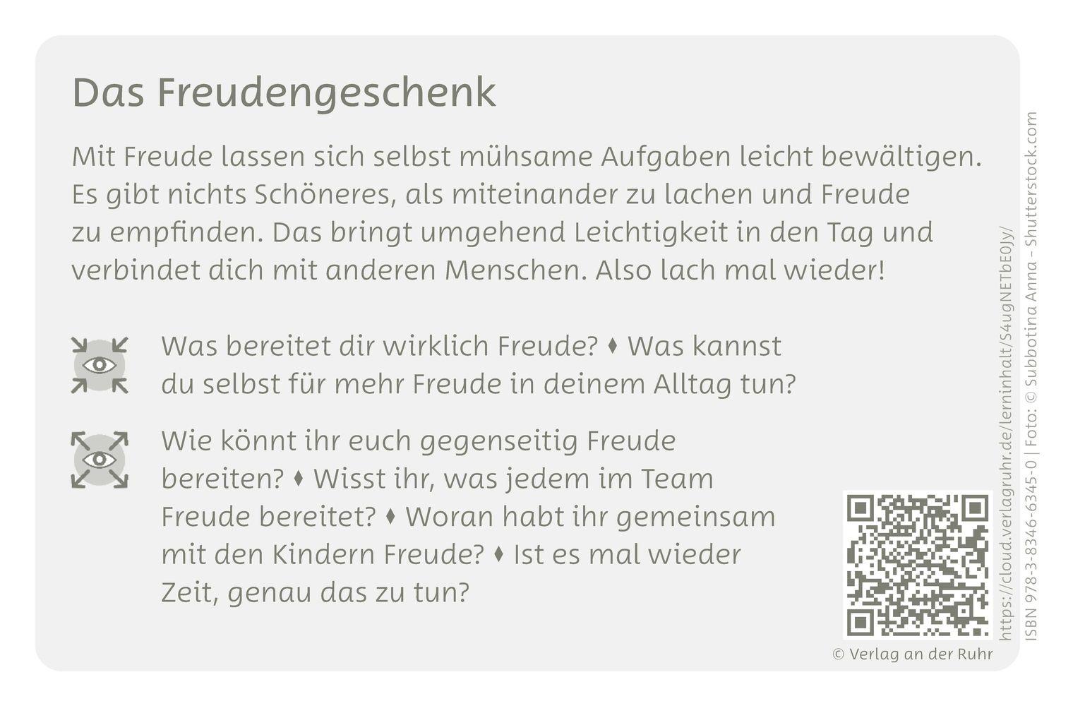 Beispielinhalt (Bild) Starkes Ich - starkes Team!