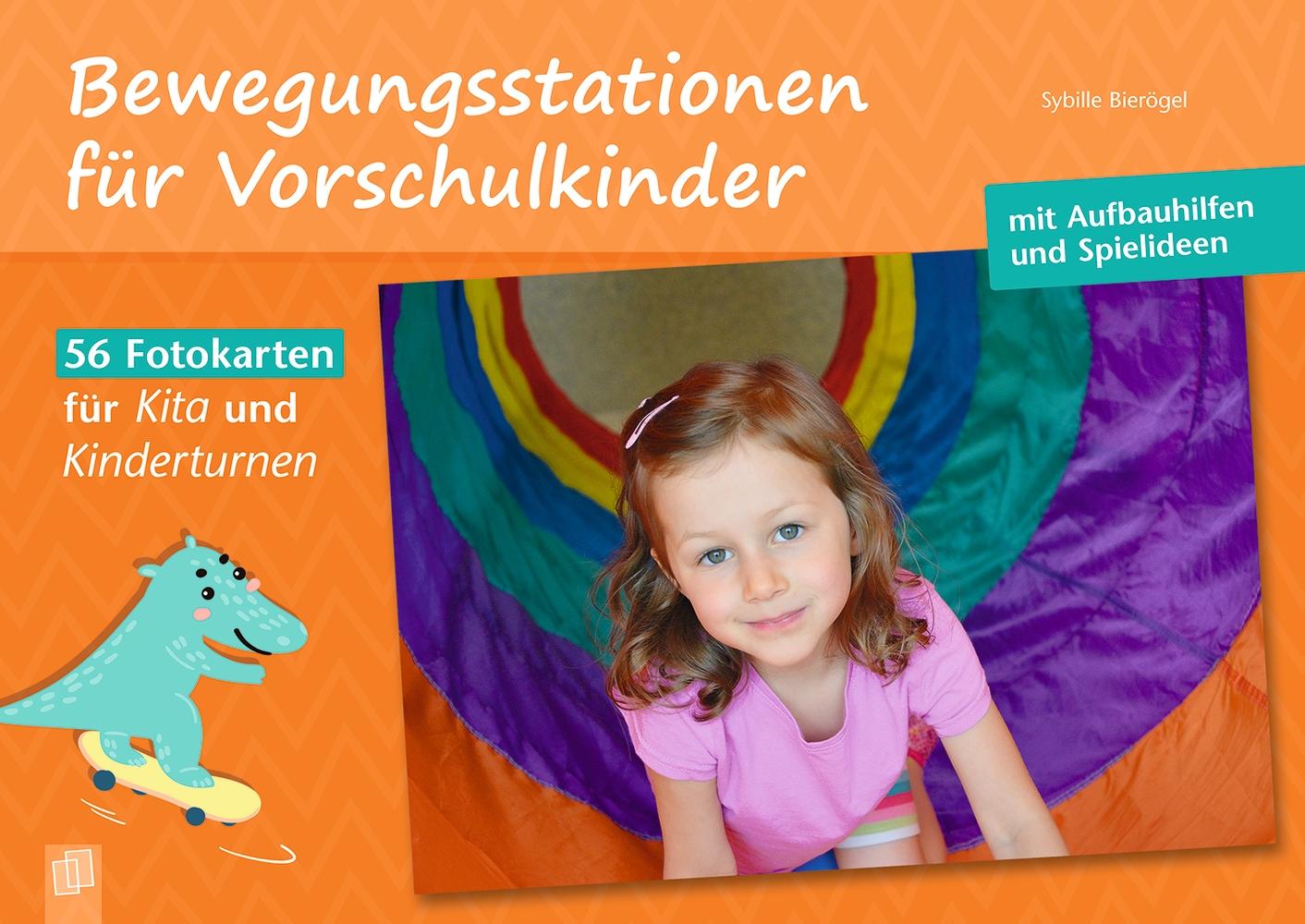Vorderes Coverbild Bewegungsstationen für Vorschulkinder