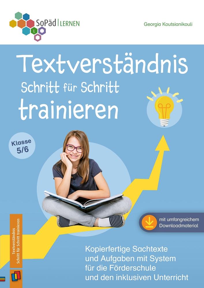 Vorderes Coverbild Textverständnis Schritt für Schritt trainieren