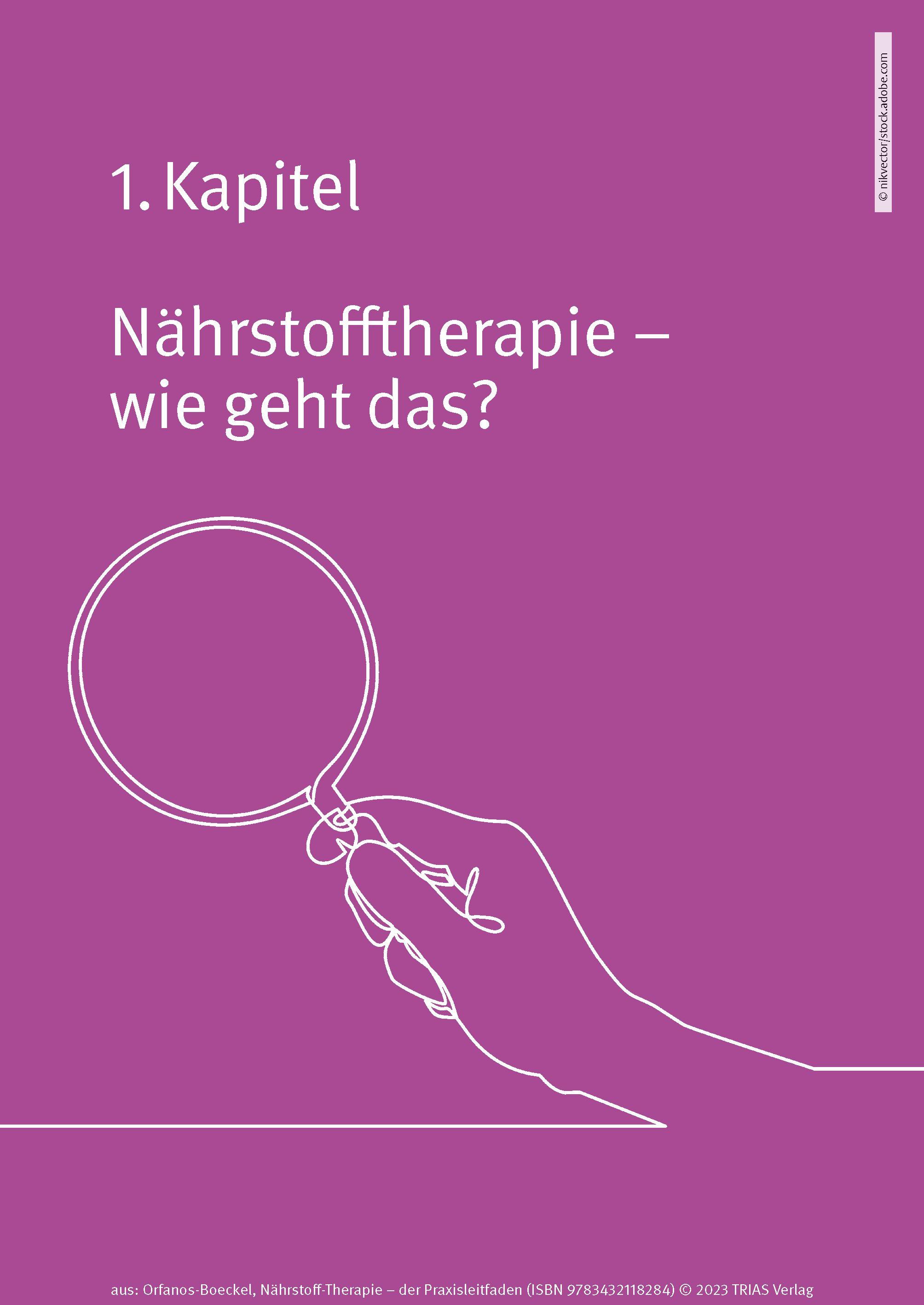 Beispielinhalt (Bild) Nährstoff-Therapie - Der Praxisleitfaden