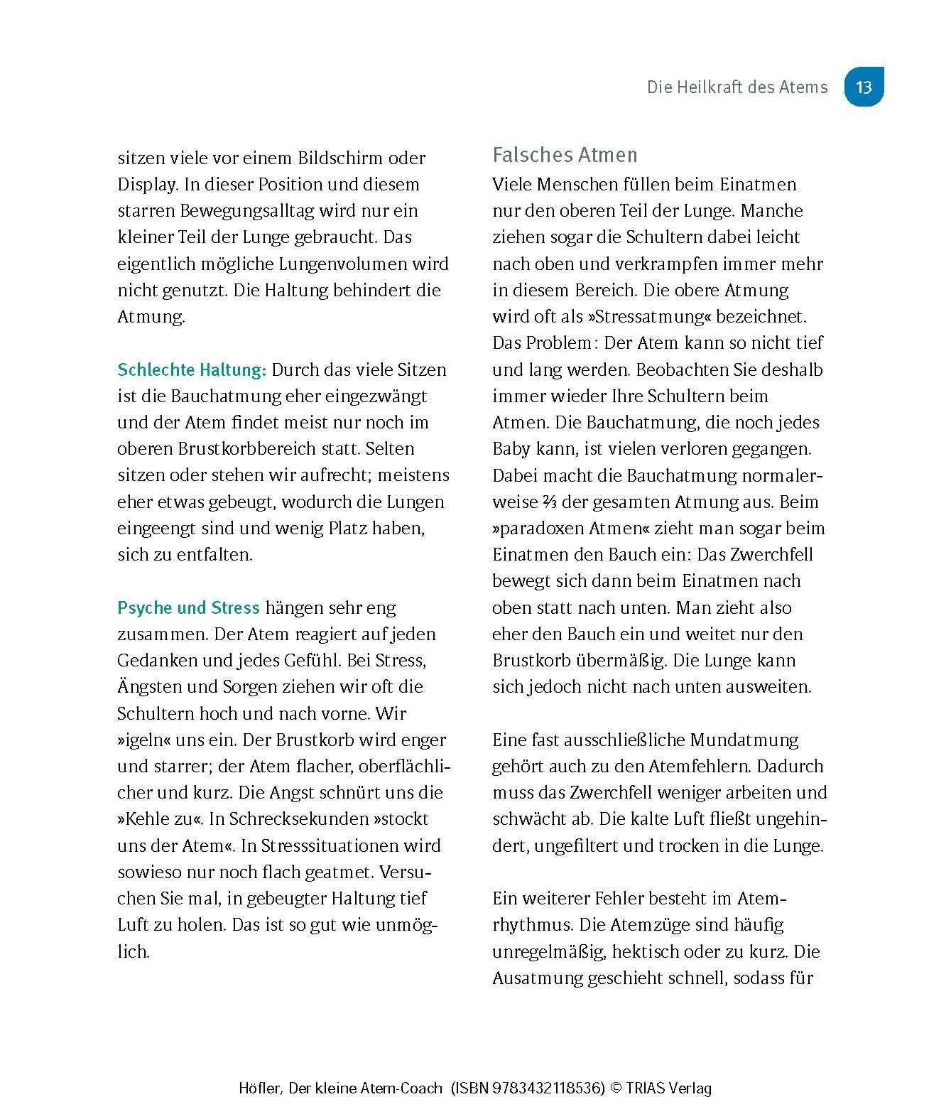 Beispielinhalt (Bild) Der kleine Atem-Coach