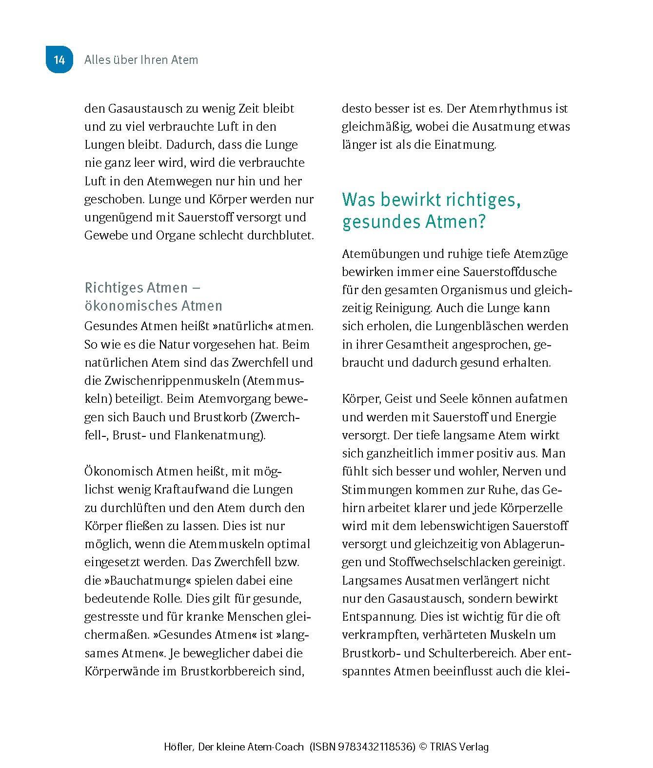 Beispielinhalt (Bild) Der kleine Atem-Coach