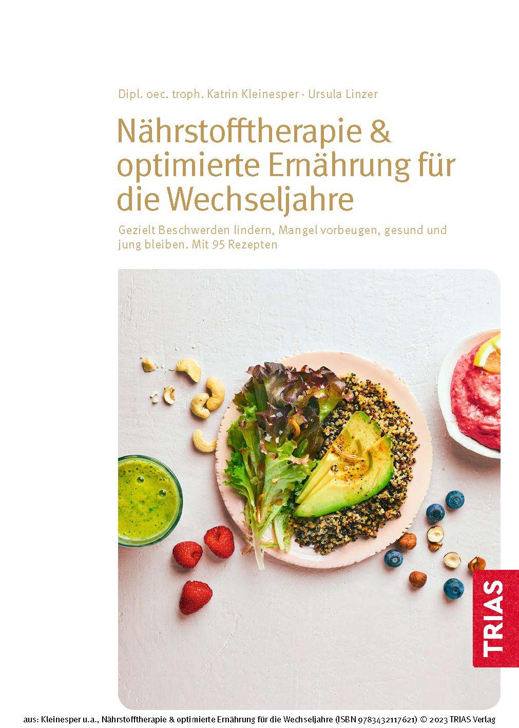 Beispielinhalt (Bild) Nährstofftherapie & optimierte Ernährung für die Wechseljahre