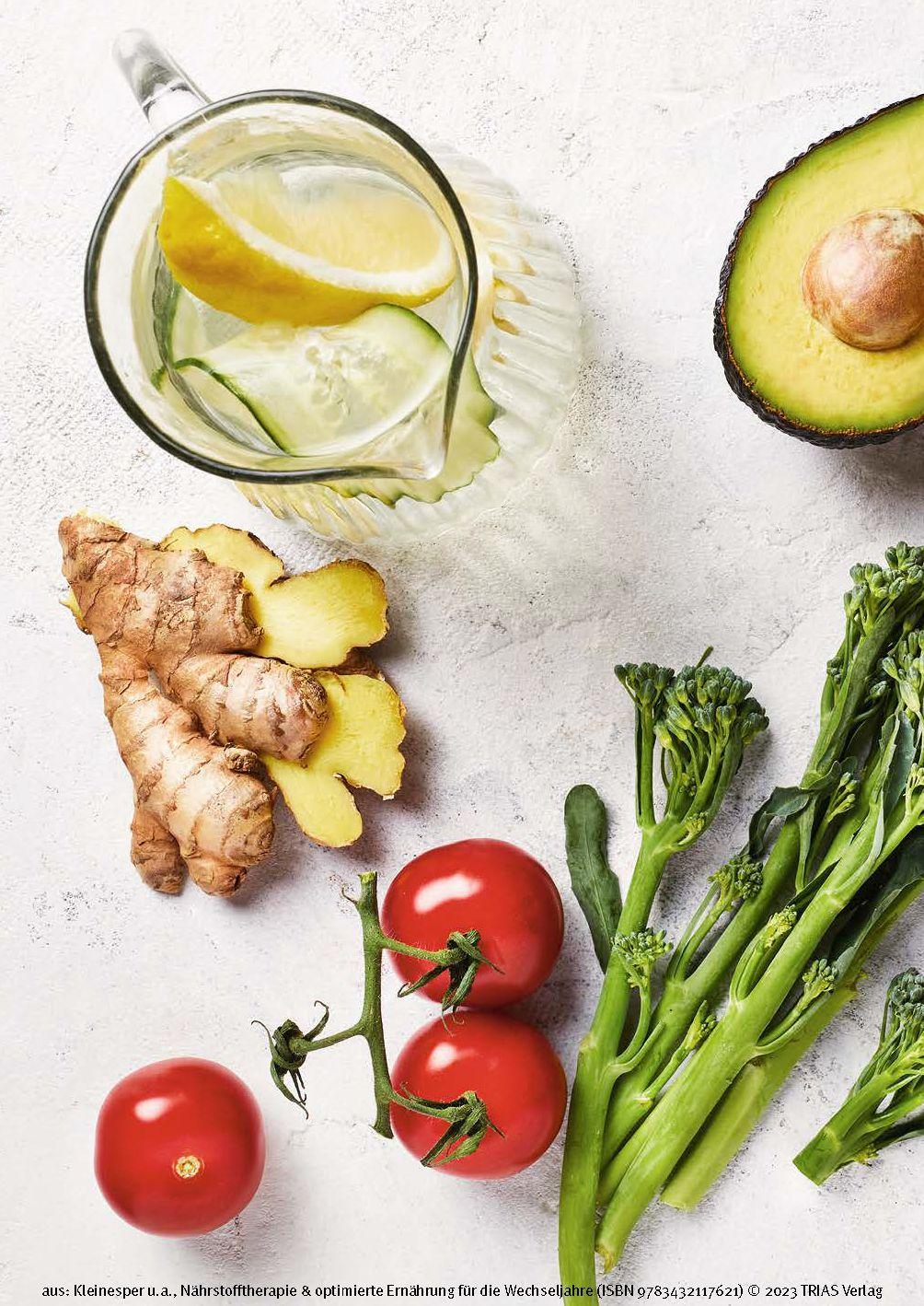 Beispielinhalt (Bild) Nährstofftherapie & optimierte Ernährung für die Wechseljahre