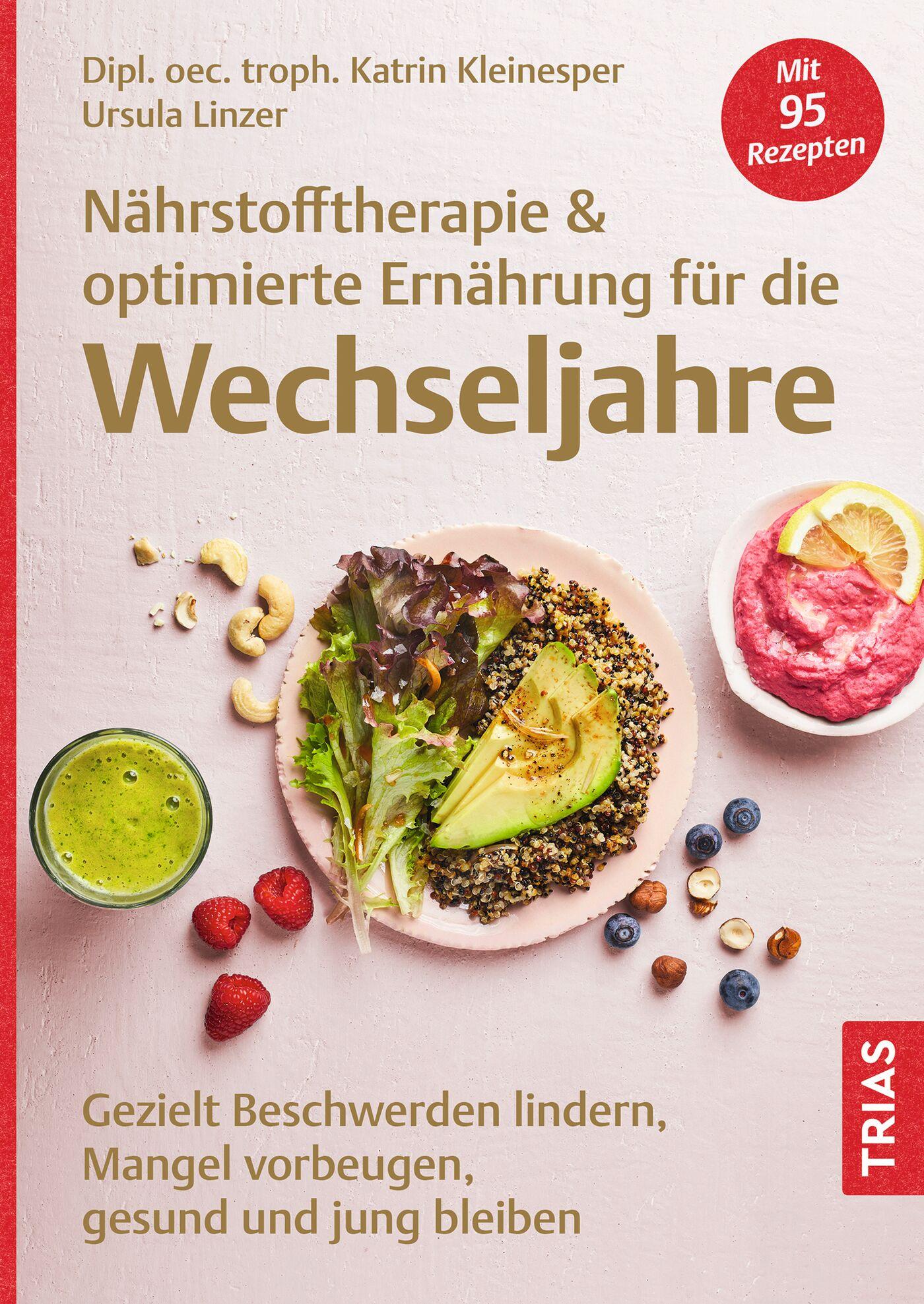 Vorderes Coverbild Nährstofftherapie & optimierte Ernährung für die Wechseljahre