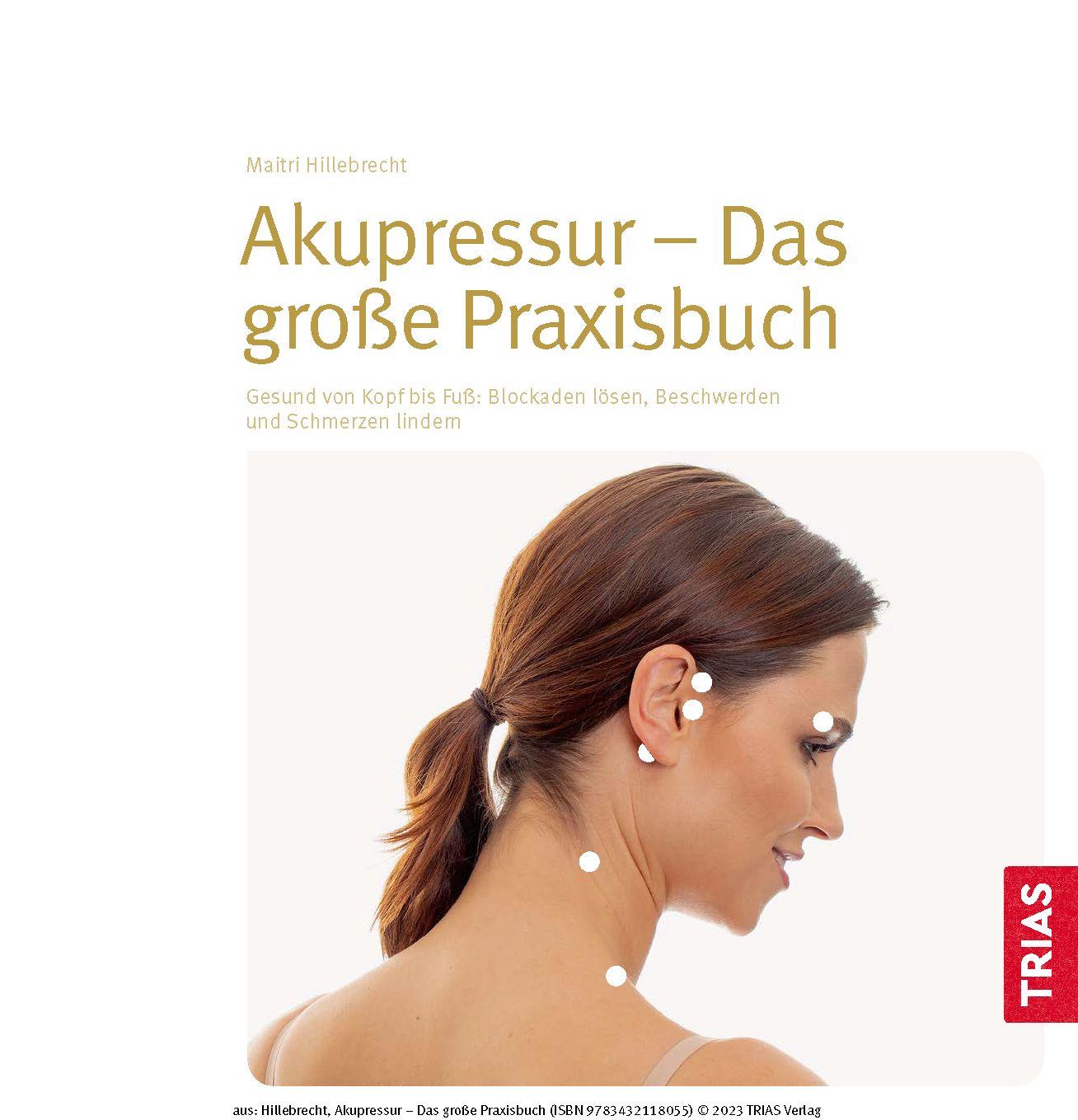 Beispielinhalt (Bild) Akupressur - Das große Praxisbuch