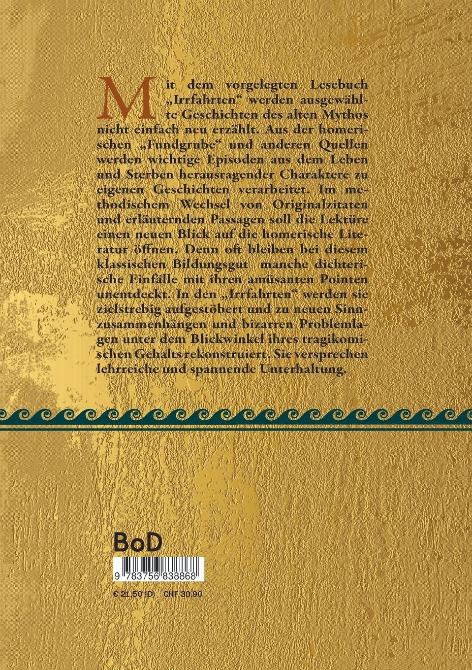 Rückseitencover Irrfahrten