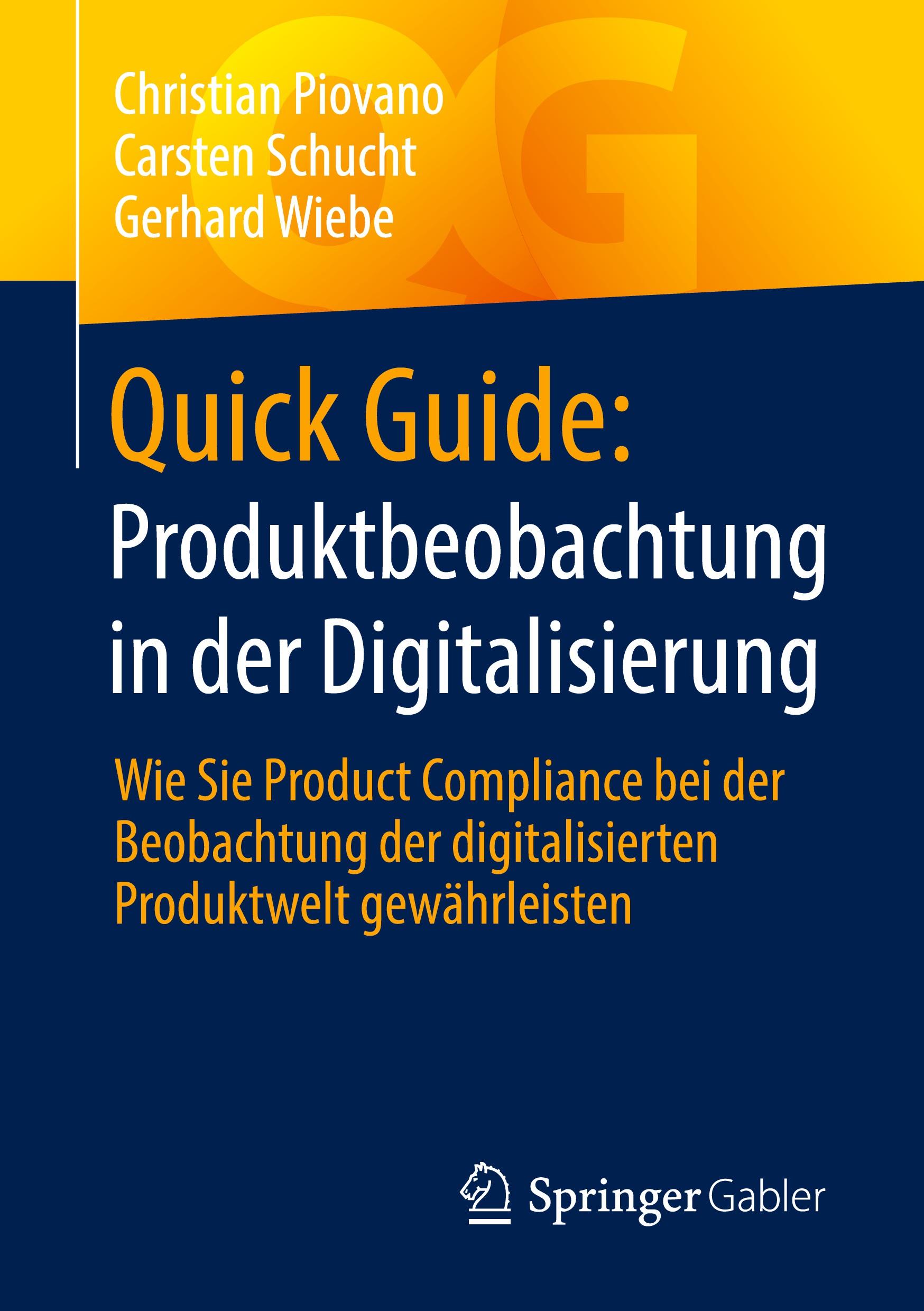 Vorderes Coverbild Quick Guide: Produktbeobachtung in der Digitalisierung