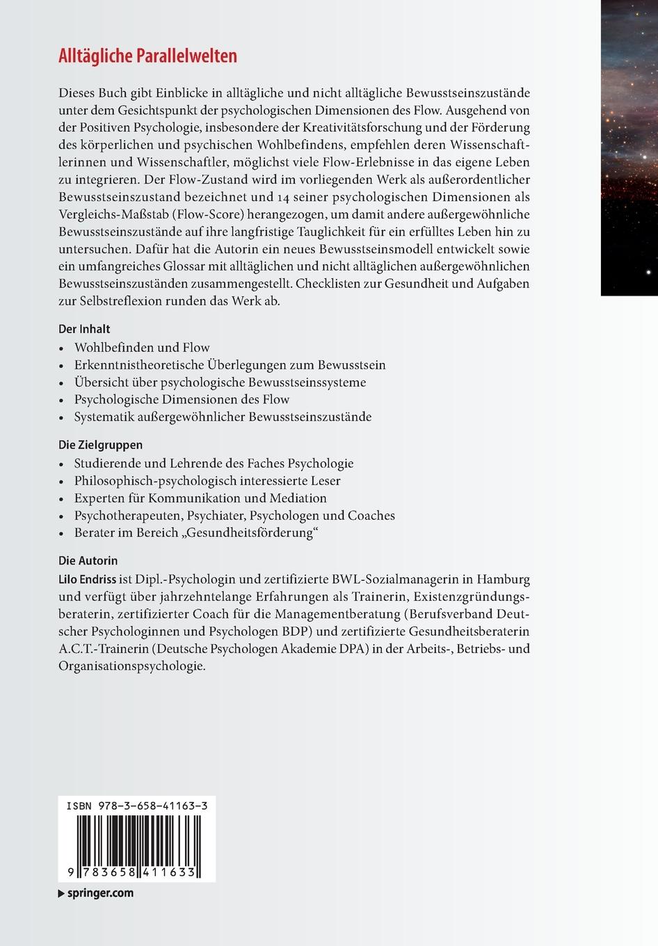 Rückseitencover Alltägliche Parallelwelten