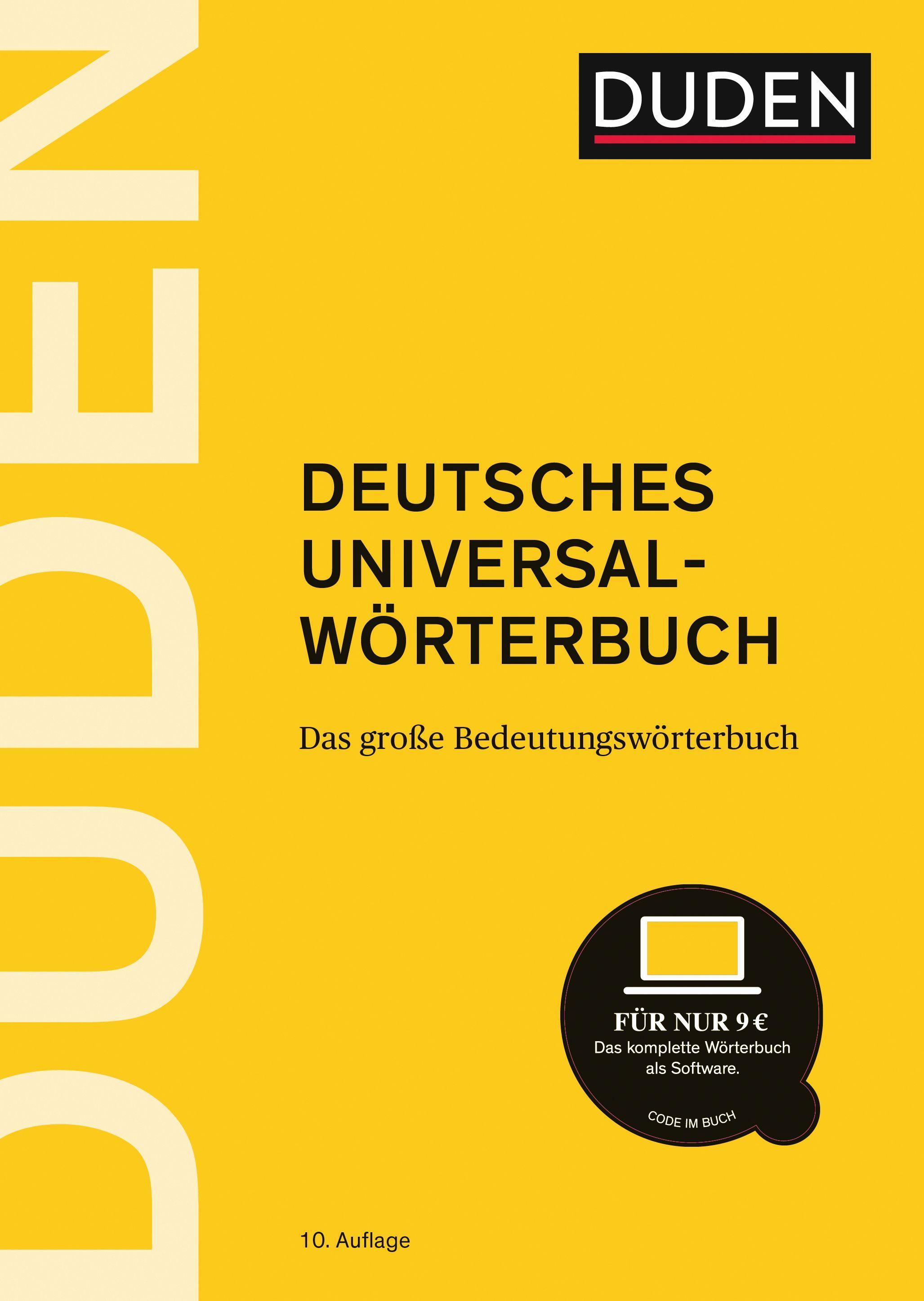 Vorderes Coverbild Duden - Deutsches Universalwörterbuch