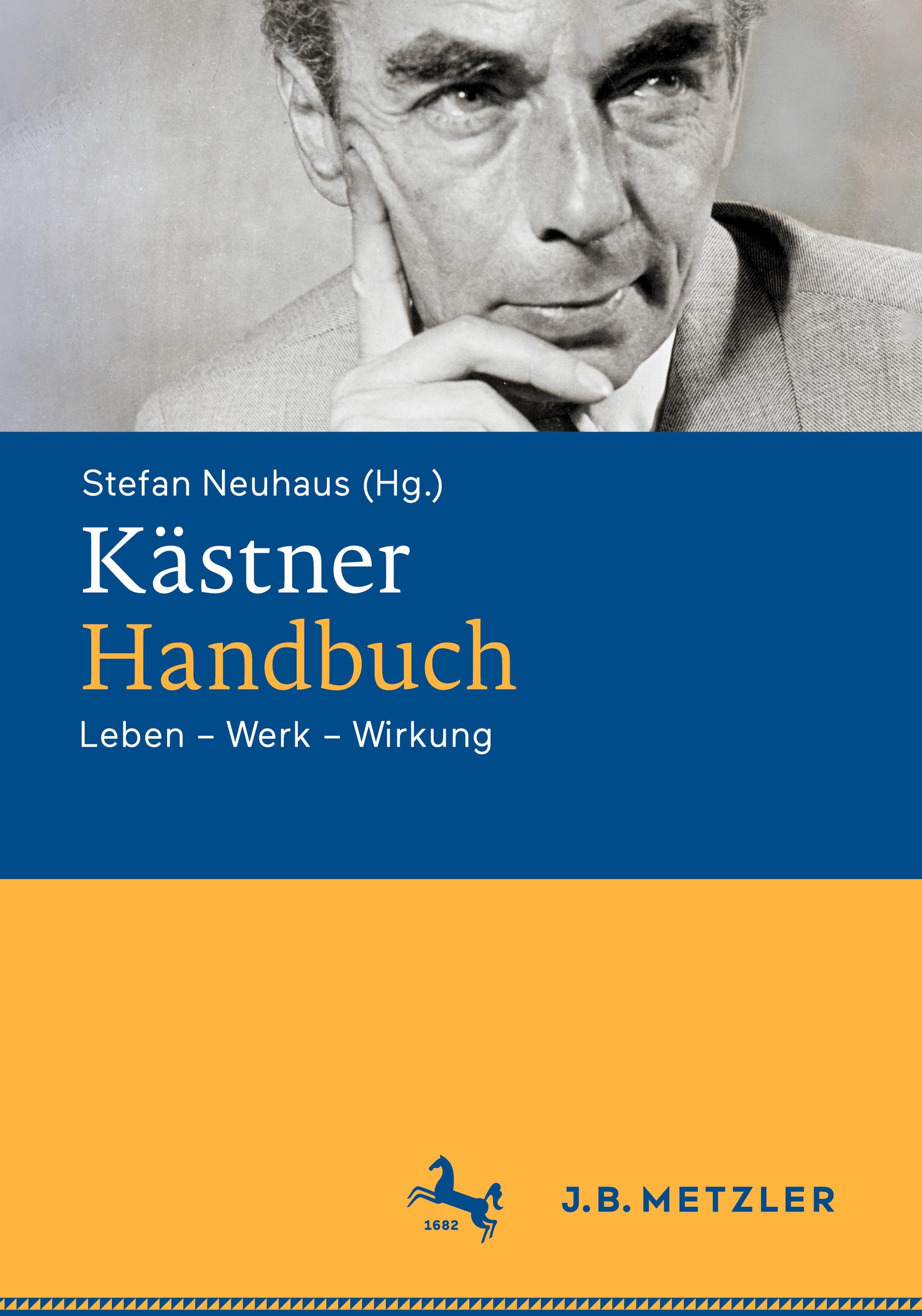 Vorderes Coverbild Kästner-Handbuch
