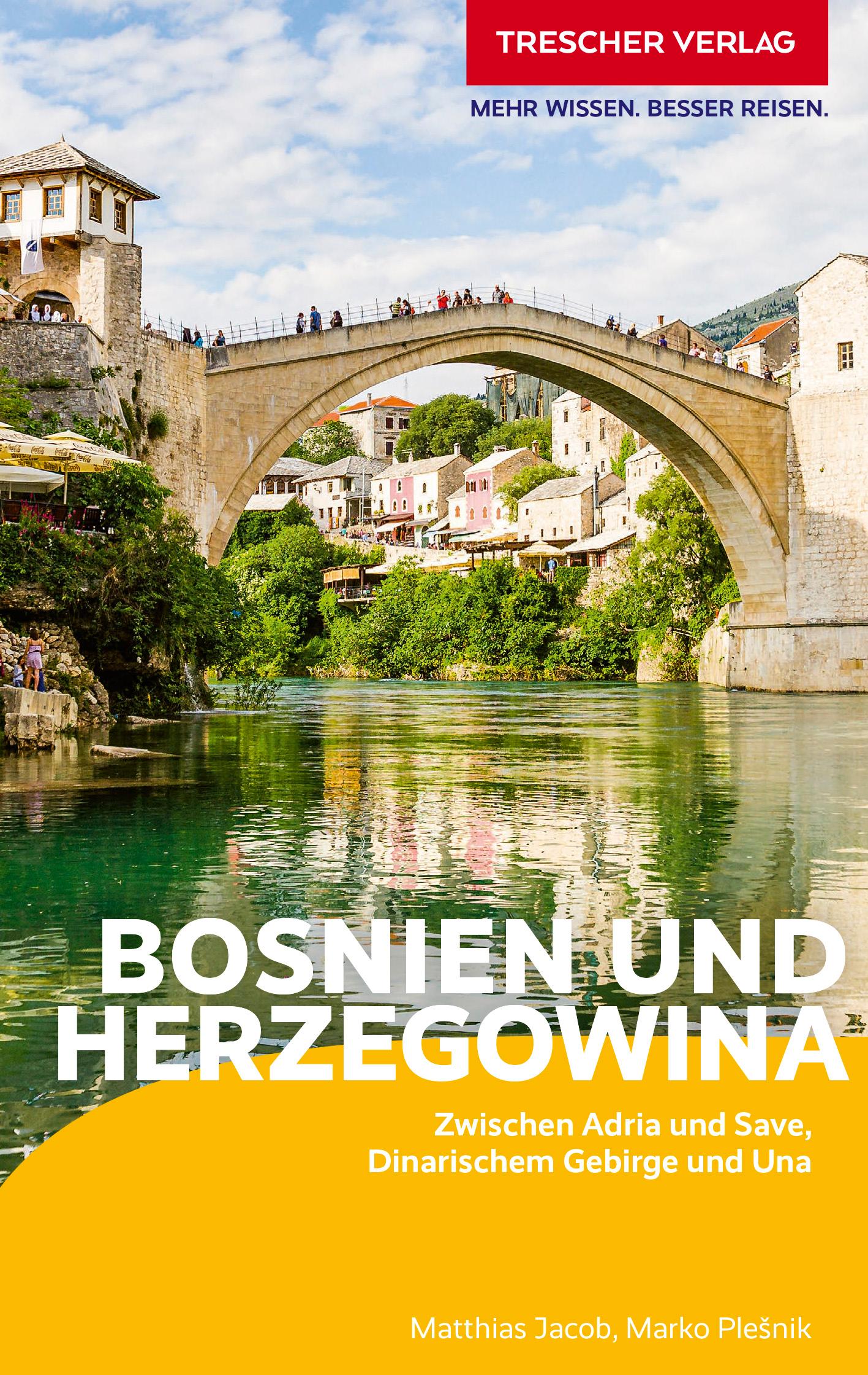 Vorderes Coverbild TRESCHER Reiseführer Bosnien und Herzegowina