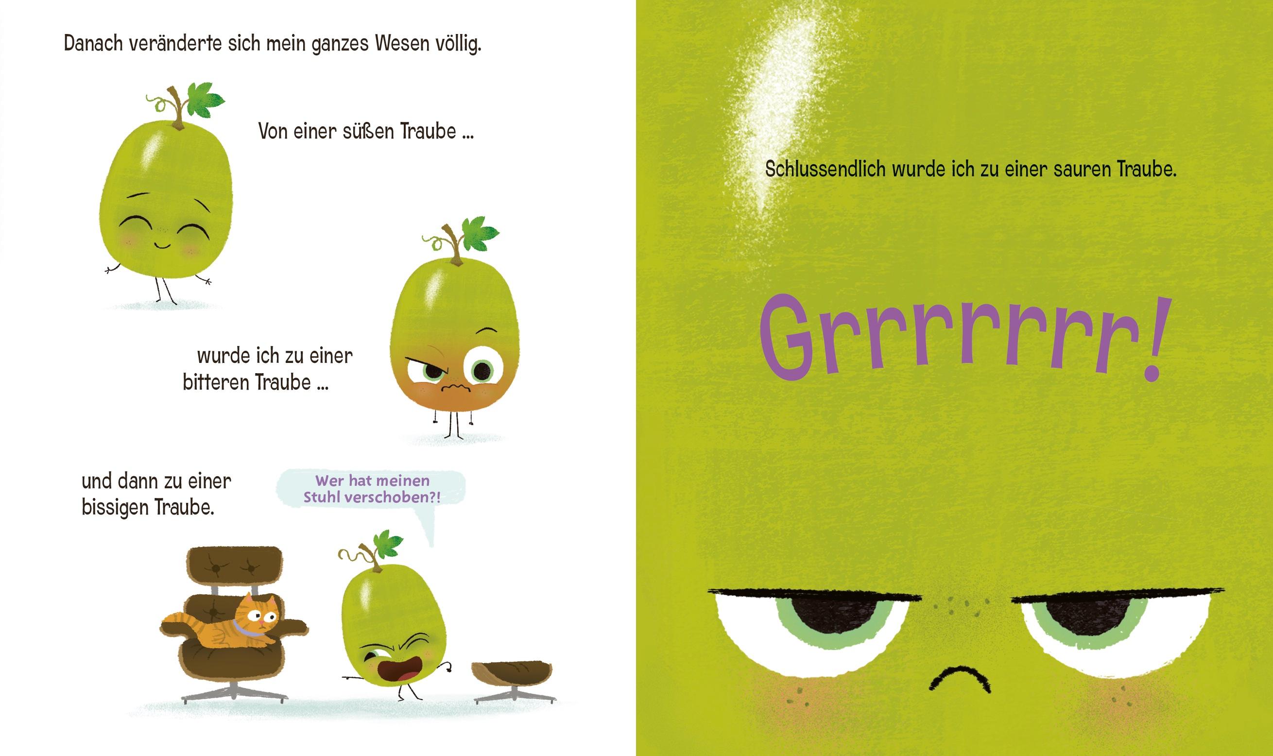 Beispielinhalt (Bild) Die saure Traube