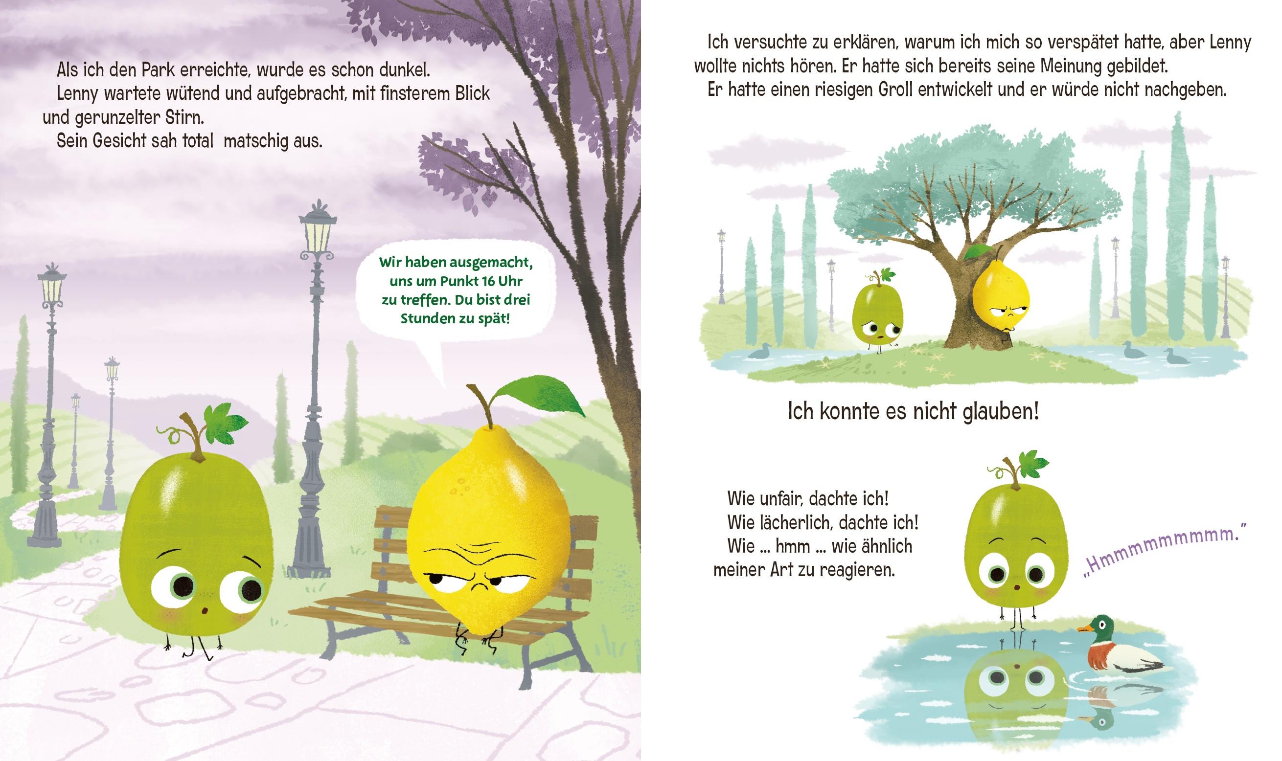 Beispielinhalt (Bild) Die saure Traube