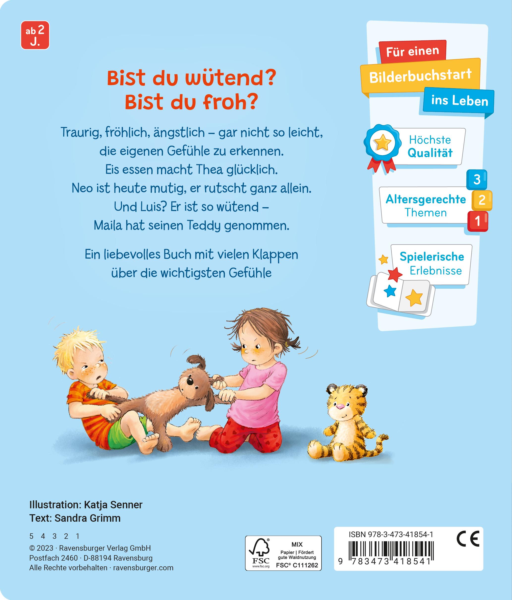 Rückseitencover Mein erstes Gefühle-Buch