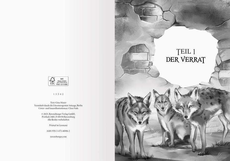 Beispielinhalt (Bild) Stadt der bösen Tiere, Band 1 - Die Burg