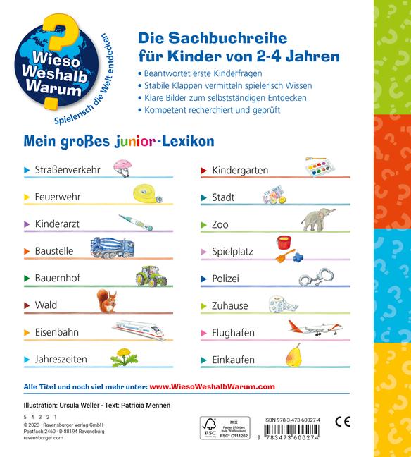 Beispielinhalt (Bild) Wieso? Weshalb? Warum? Sonderband - Mein großes junior-Lexikon