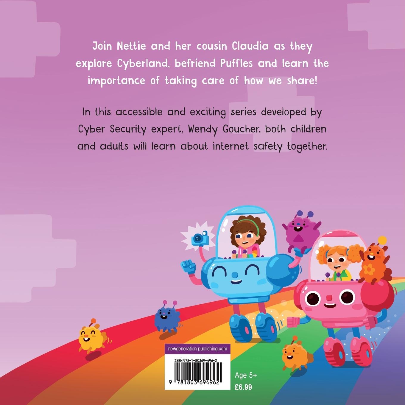 Rückseitencover Nettie and Webby - Take Care How You Share