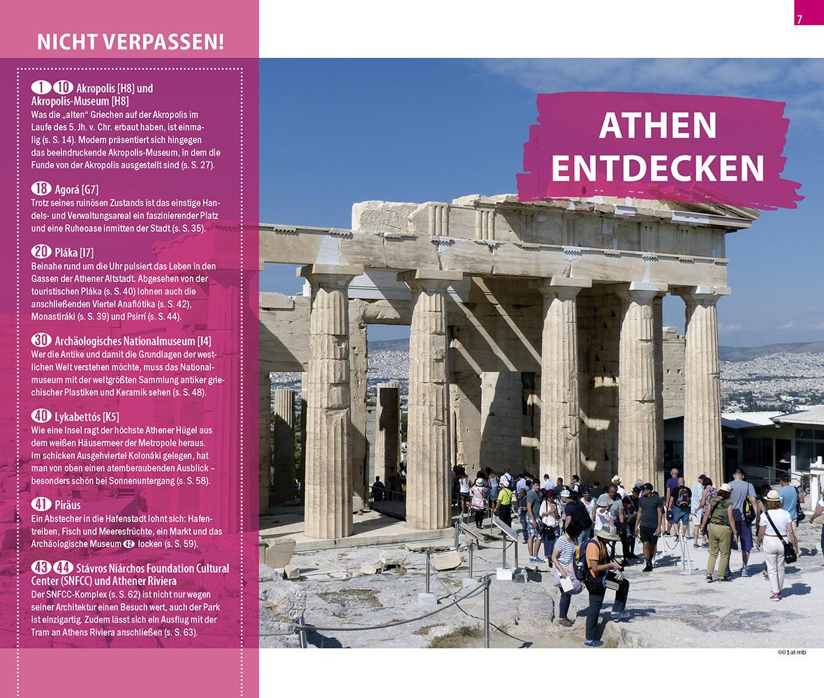 Beispielinhalt (Bild) Reise Know-How CityTrip Athen