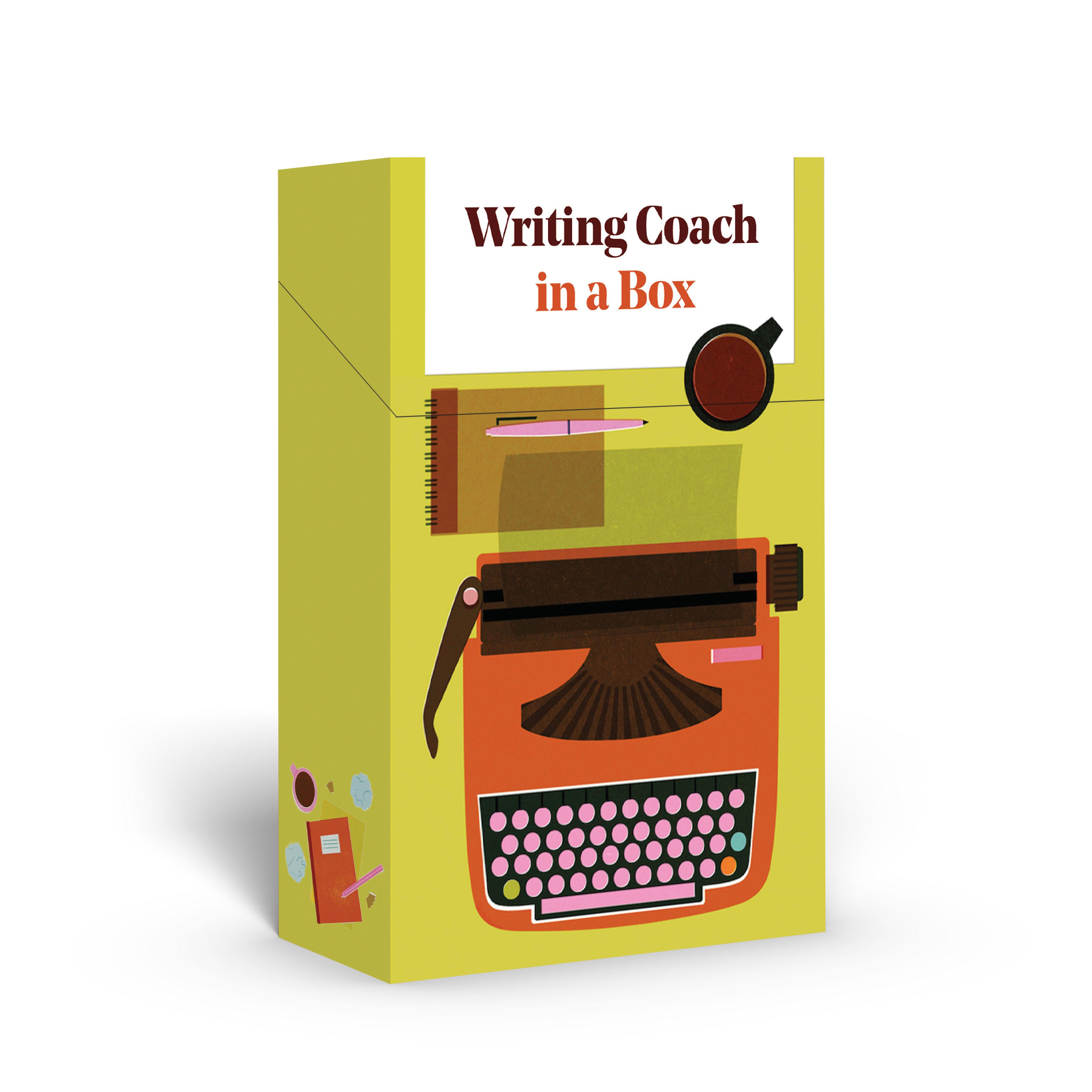 Vorderes Coverbild Writing Coach in a Box