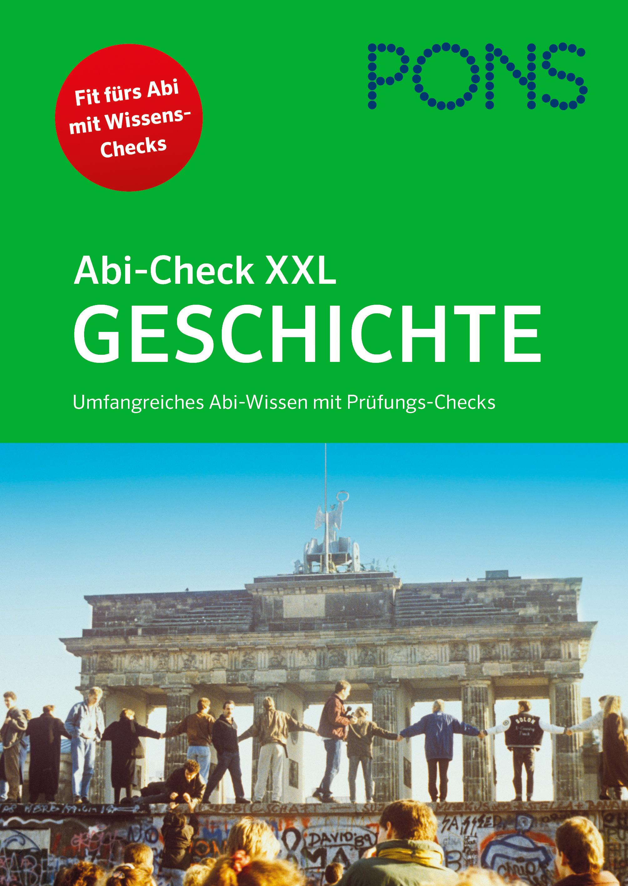 Vorderes Coverbild PONS Abi-Check XXL Geschichte