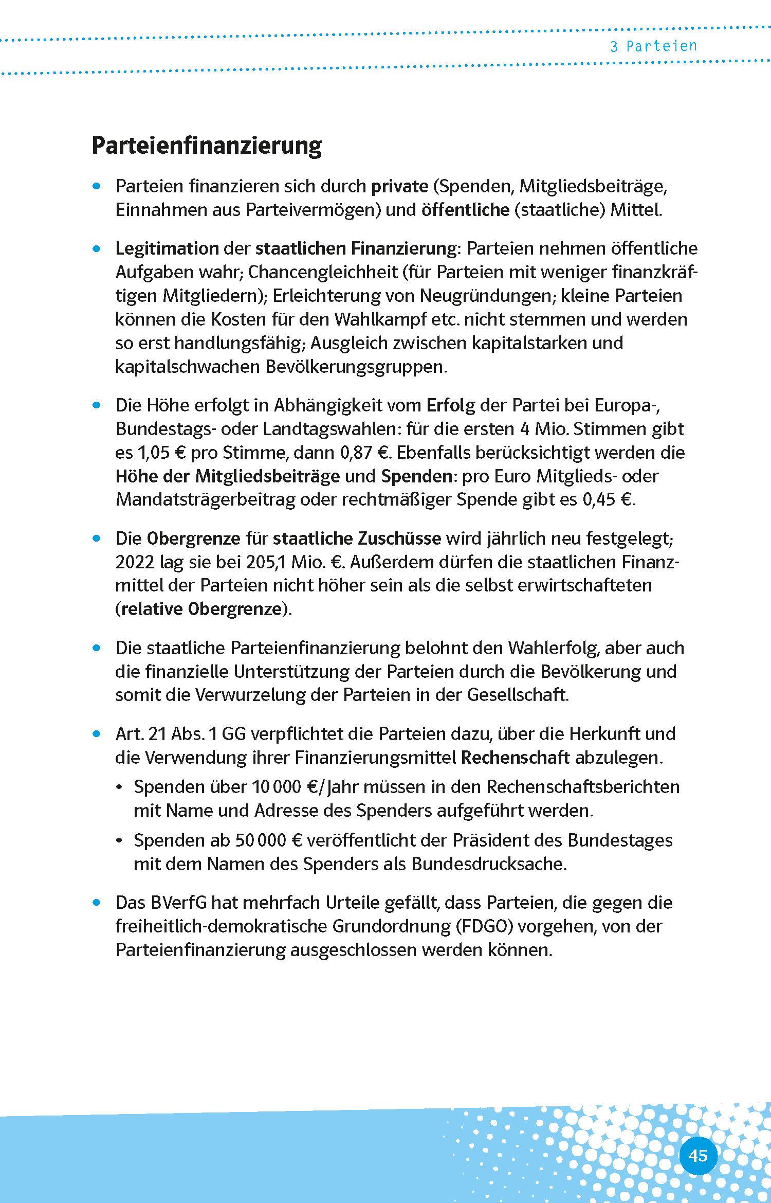 Beispielinhalt (Bild) Abi last minute Politik und Sozialkunde