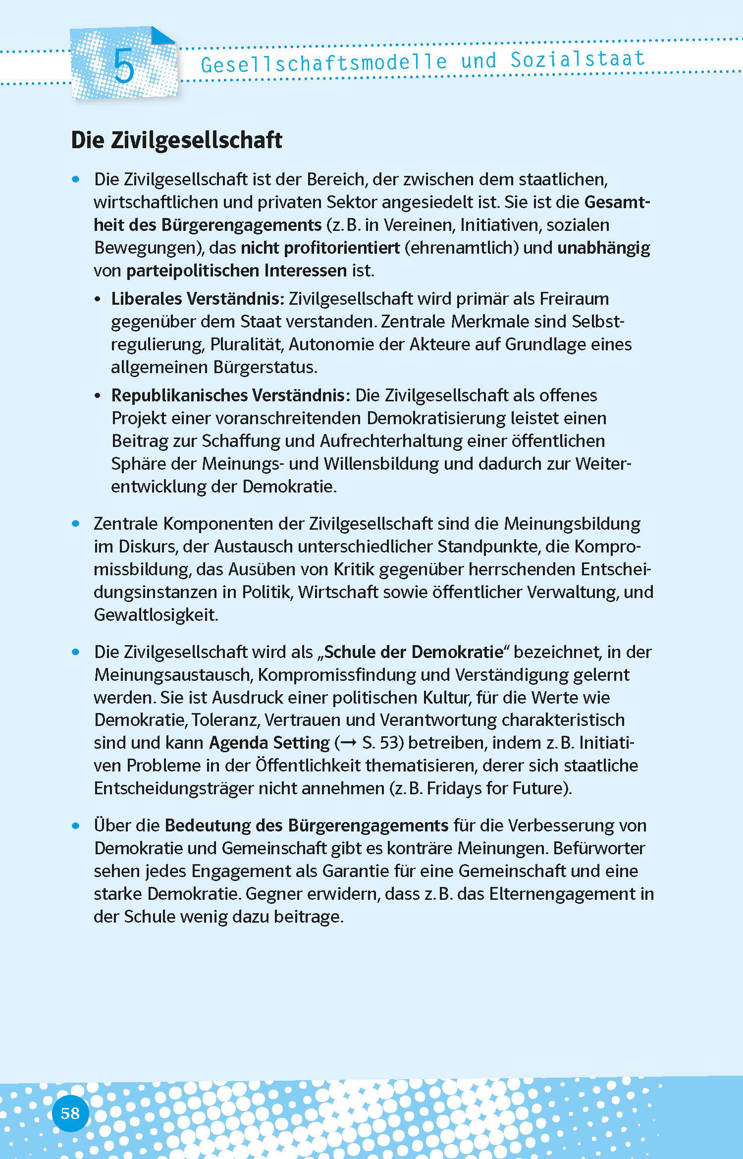 Beispielinhalt (Bild) Abi last minute Politik und Sozialkunde