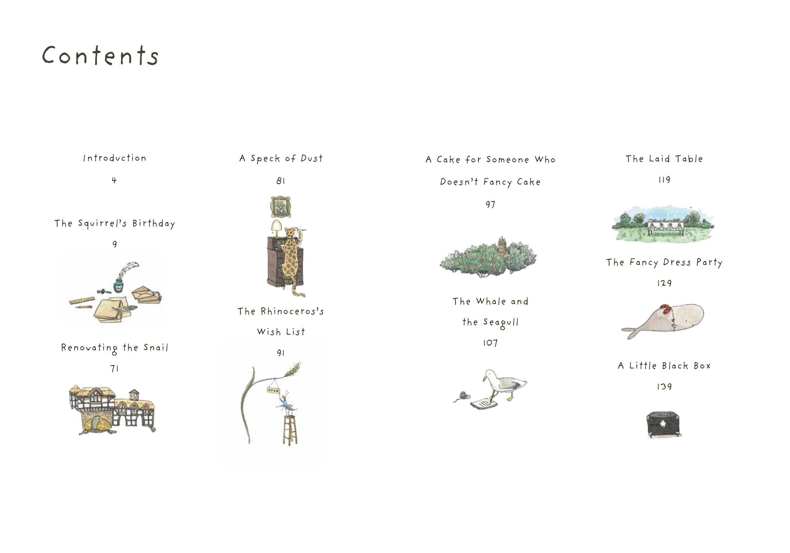 Beispielinhalt (Bild) The Squirrel's Birthday and Other Parties