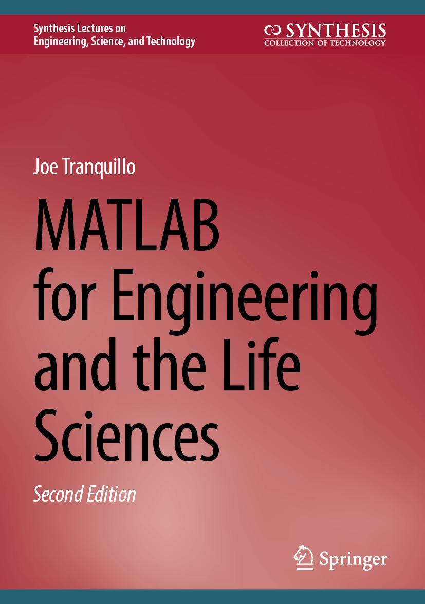 Vorderes Coverbild MATLAB for Engineering and the Life Sciences