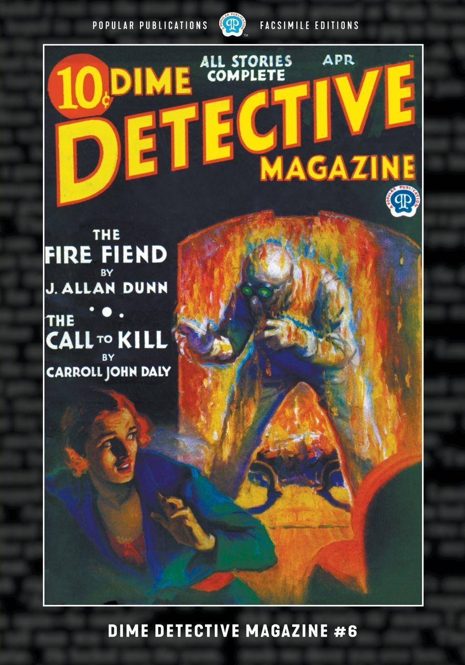 Vorderes Coverbild Dime Detective Magazine #6