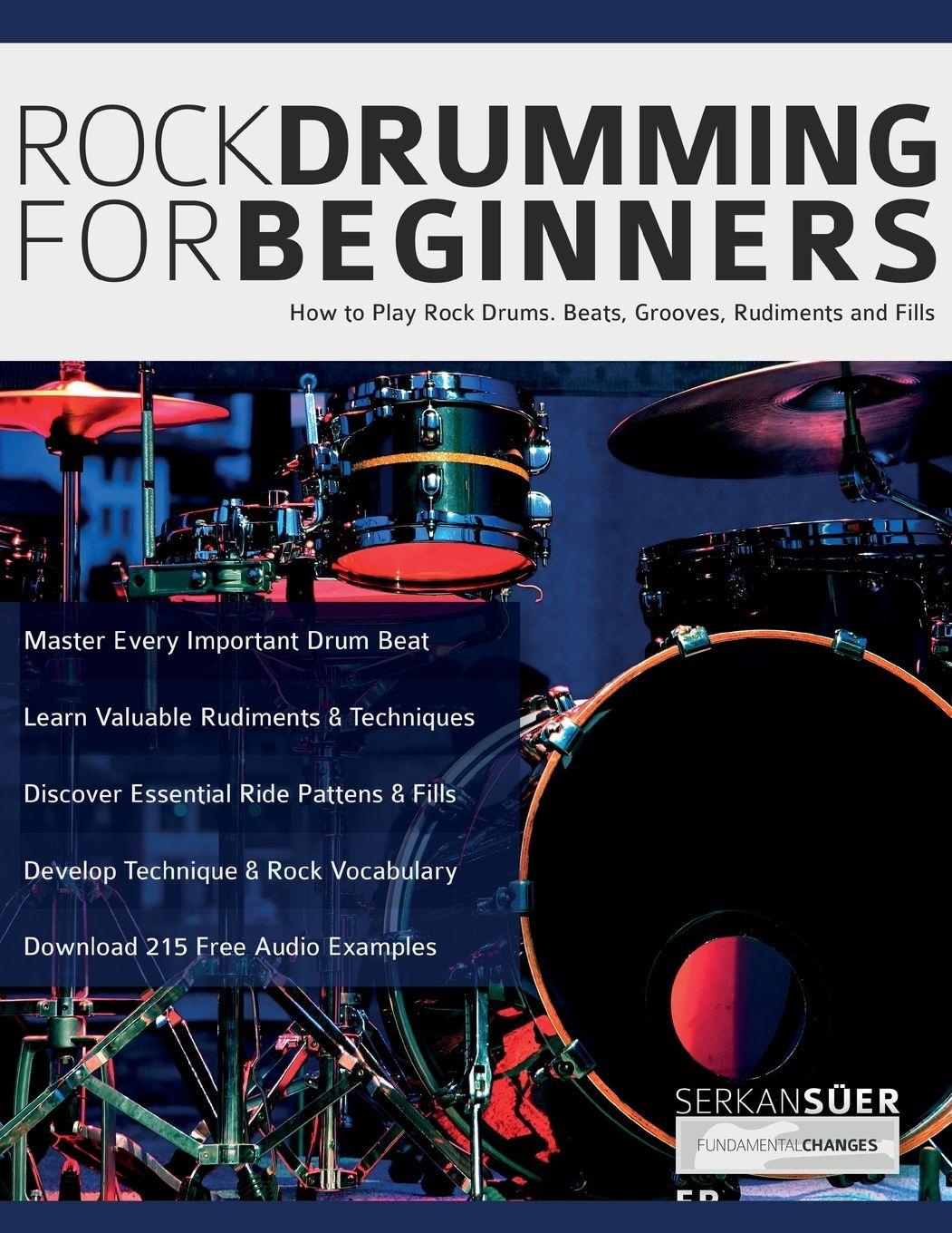 Vorderes Coverbild Rock Drumming for Beginners