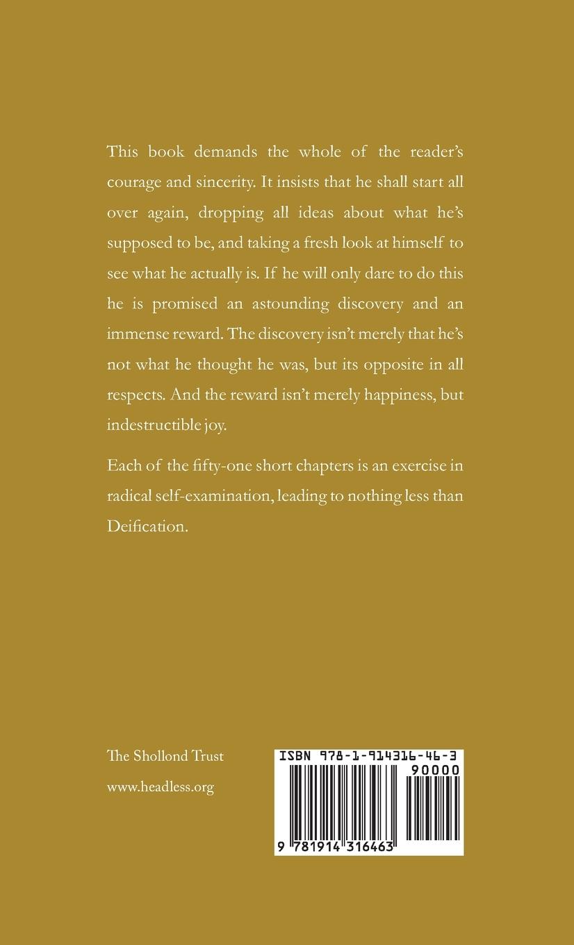 Rückseitencover On Being God