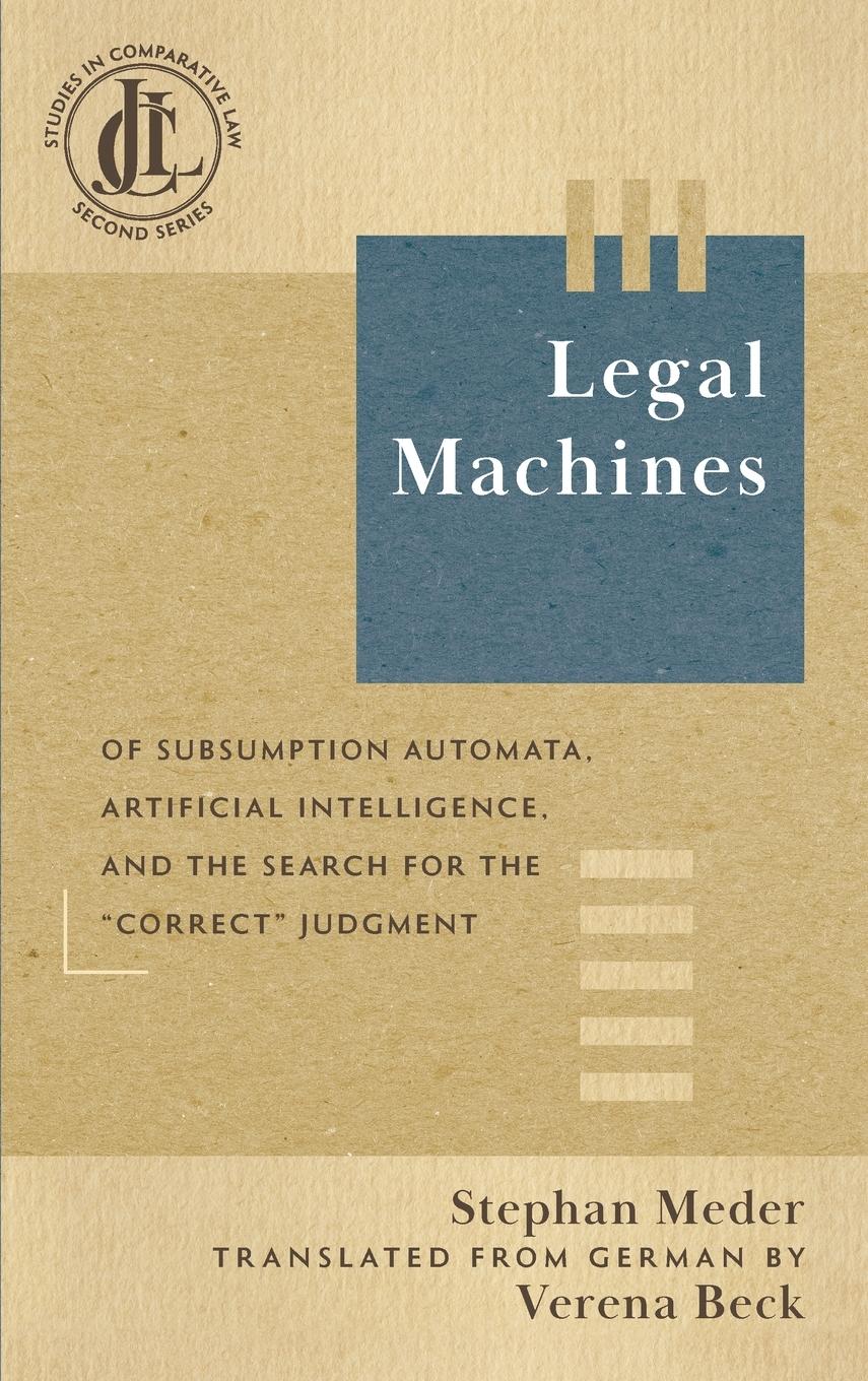Vorderes Coverbild Legal Machines