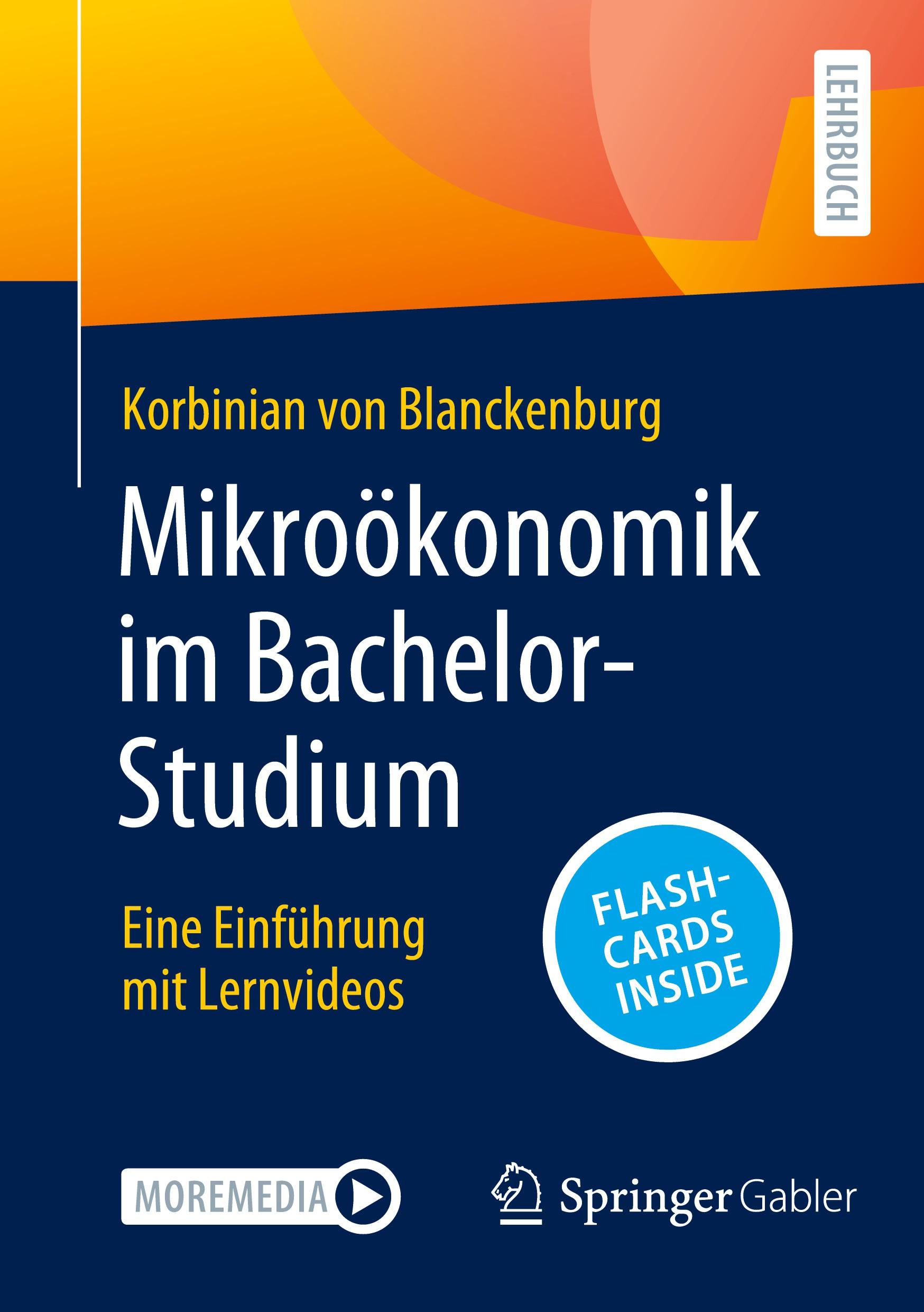 Vorderes Coverbild Mikroökonomik im Bachelor-Studium