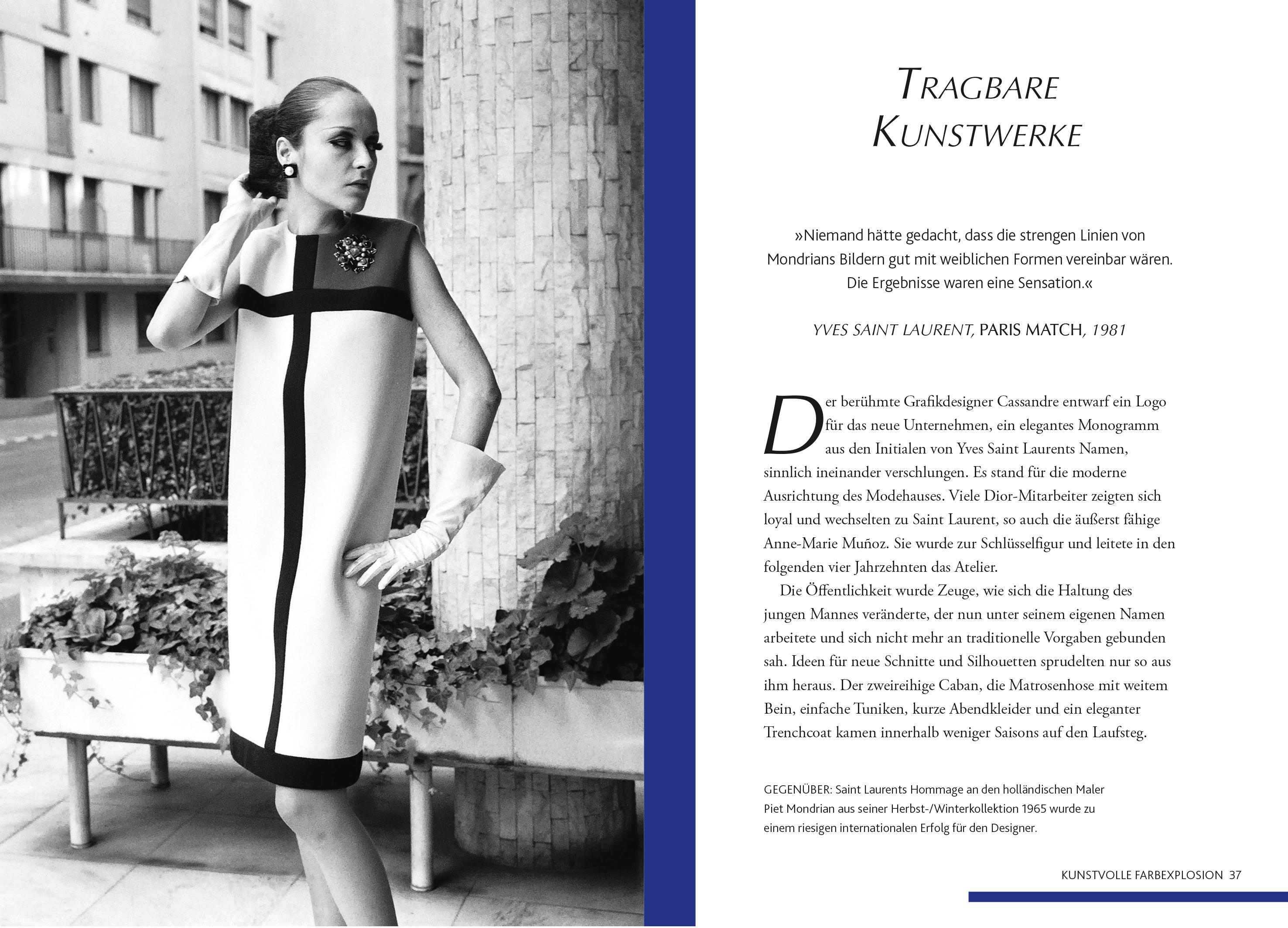 Beispielinhalt (Bild) Little Book of Yves Saint Laurent