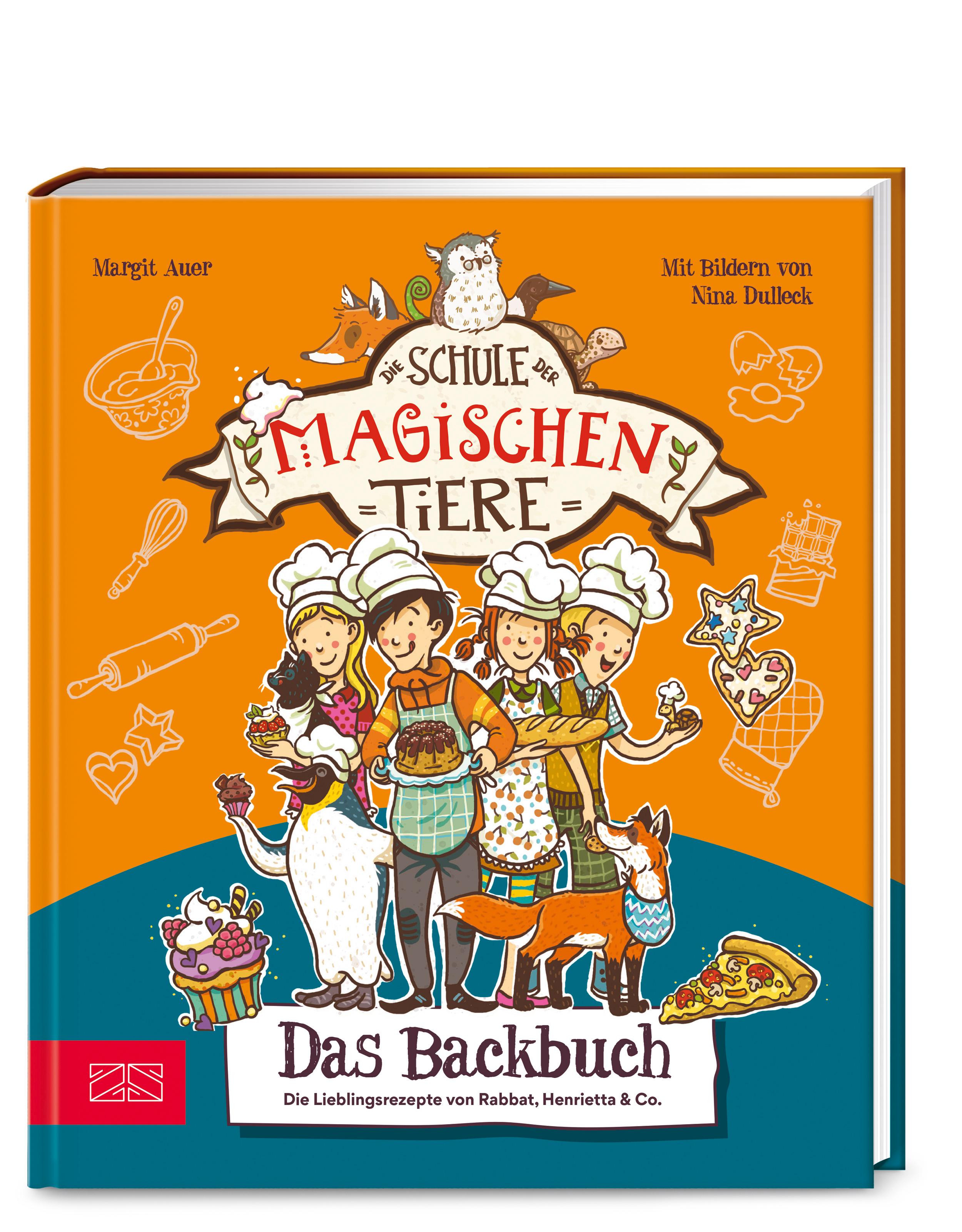 Vorderes Coverbild Die Schule der magischen Tiere - Das Backbuch