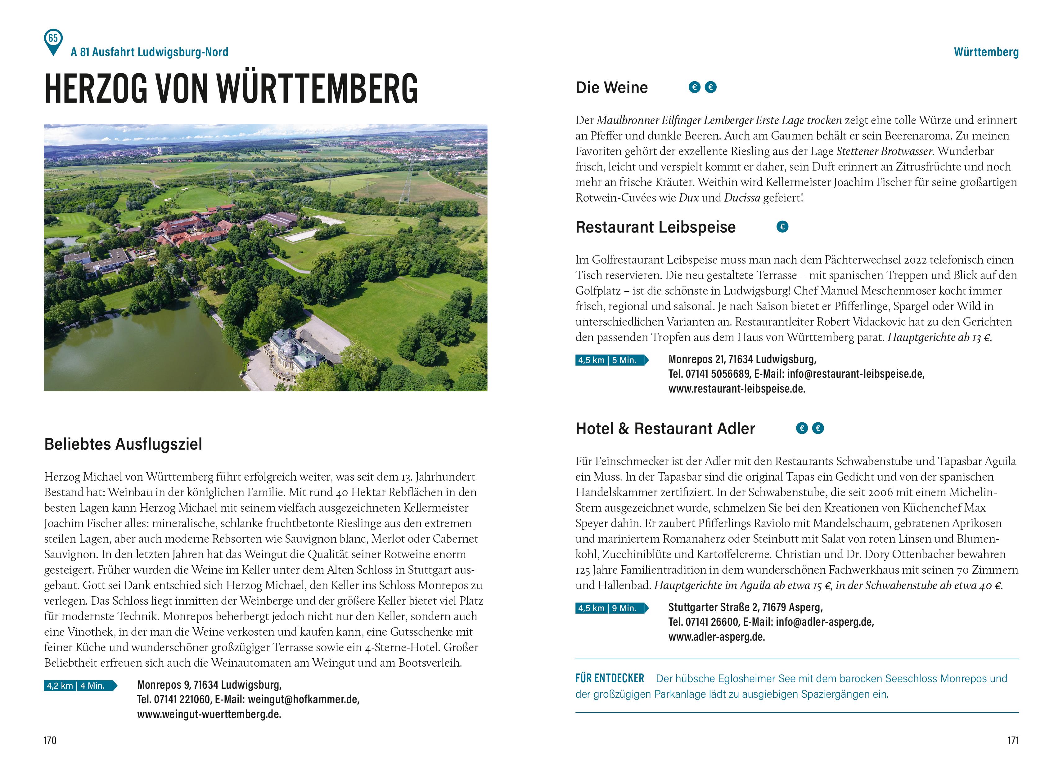 Beispielinhalt (Bild) Nächste Ausfahrt: Weingenuss