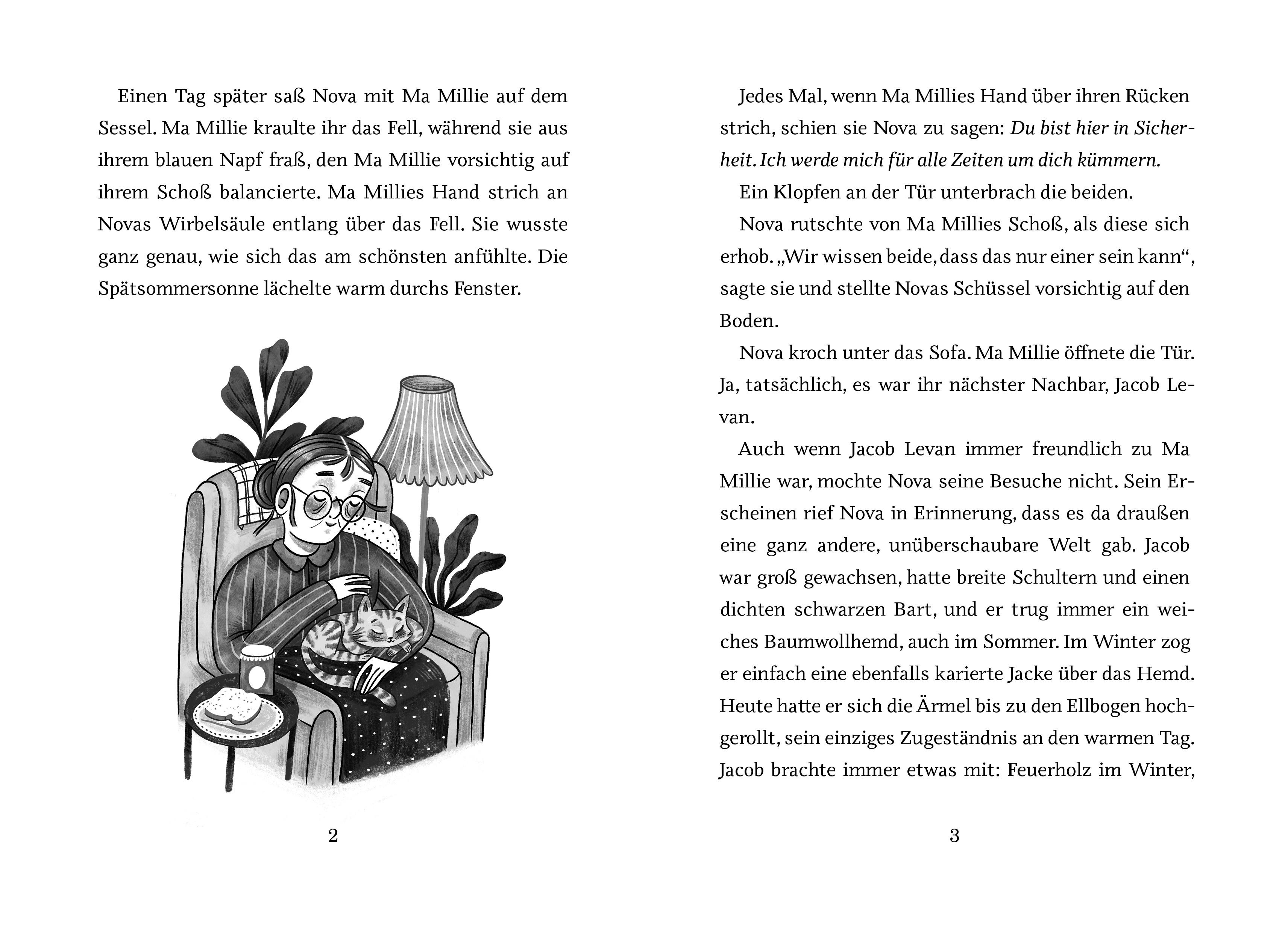 Beispielinhalt (Bild) Nova - Aufbruch in die Wildnis