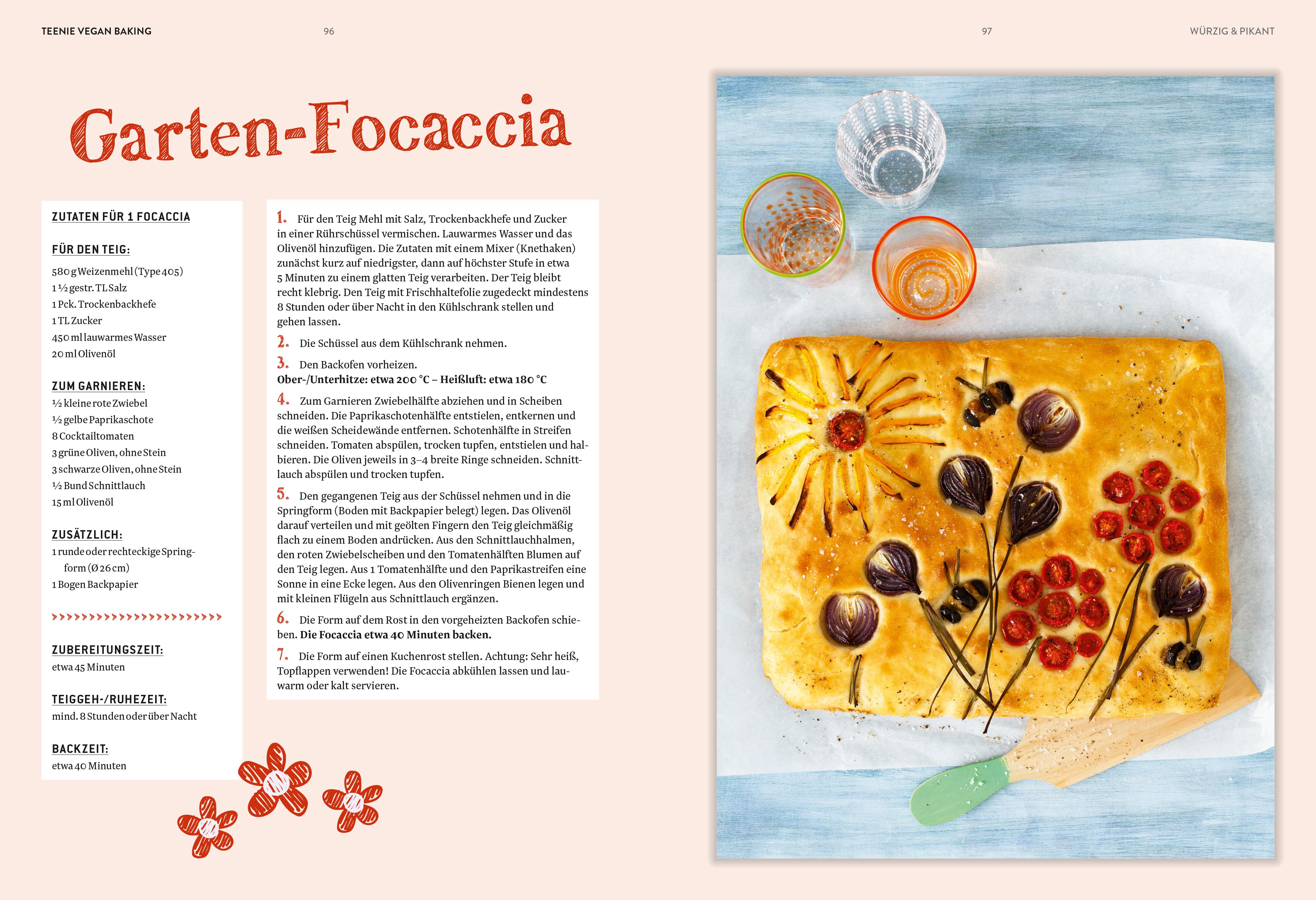 Beispielinhalt (Bild) Teenie Vegan Baking