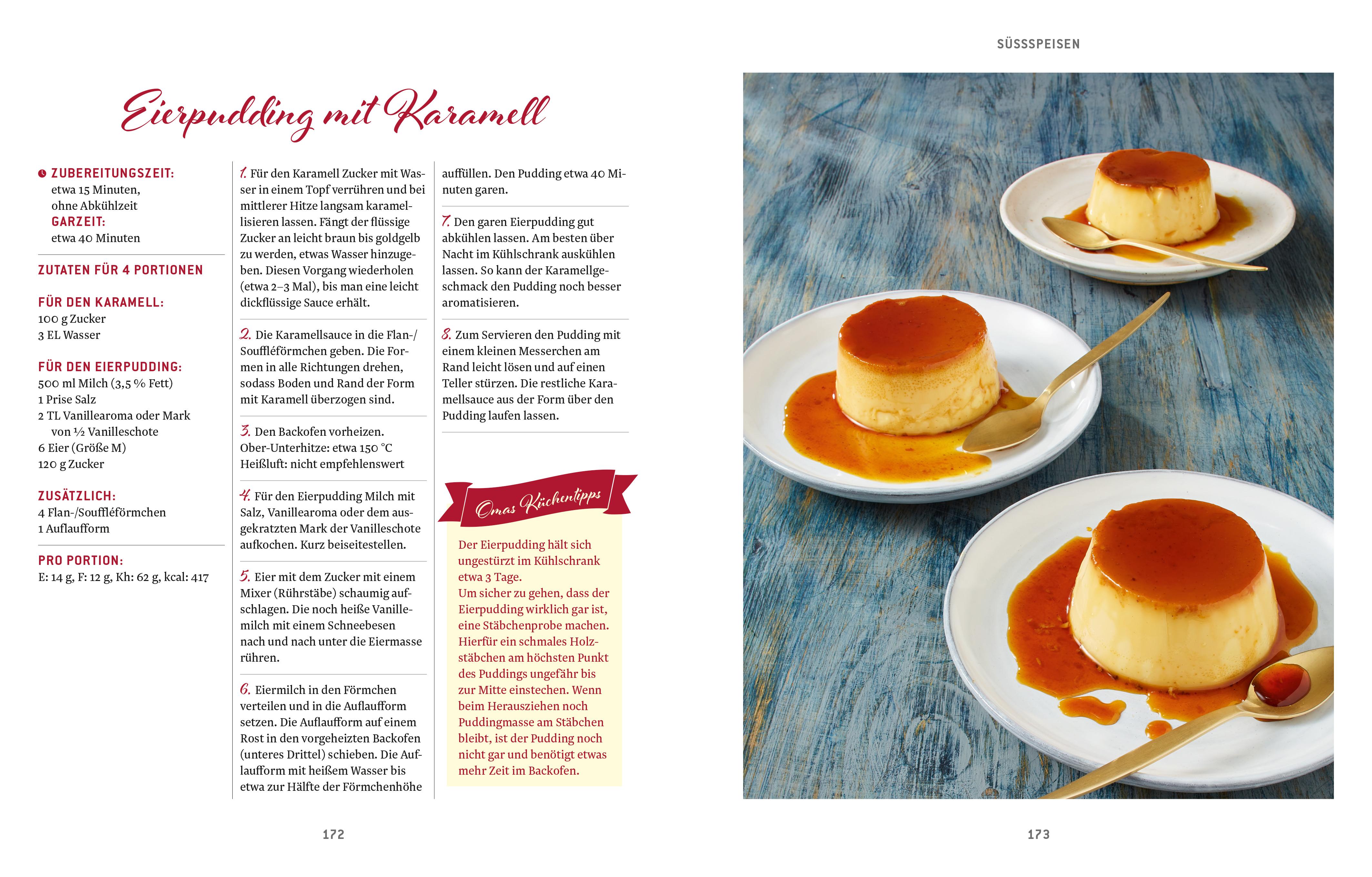 Beispielinhalt (Bild) Omas Küchenklassiker
