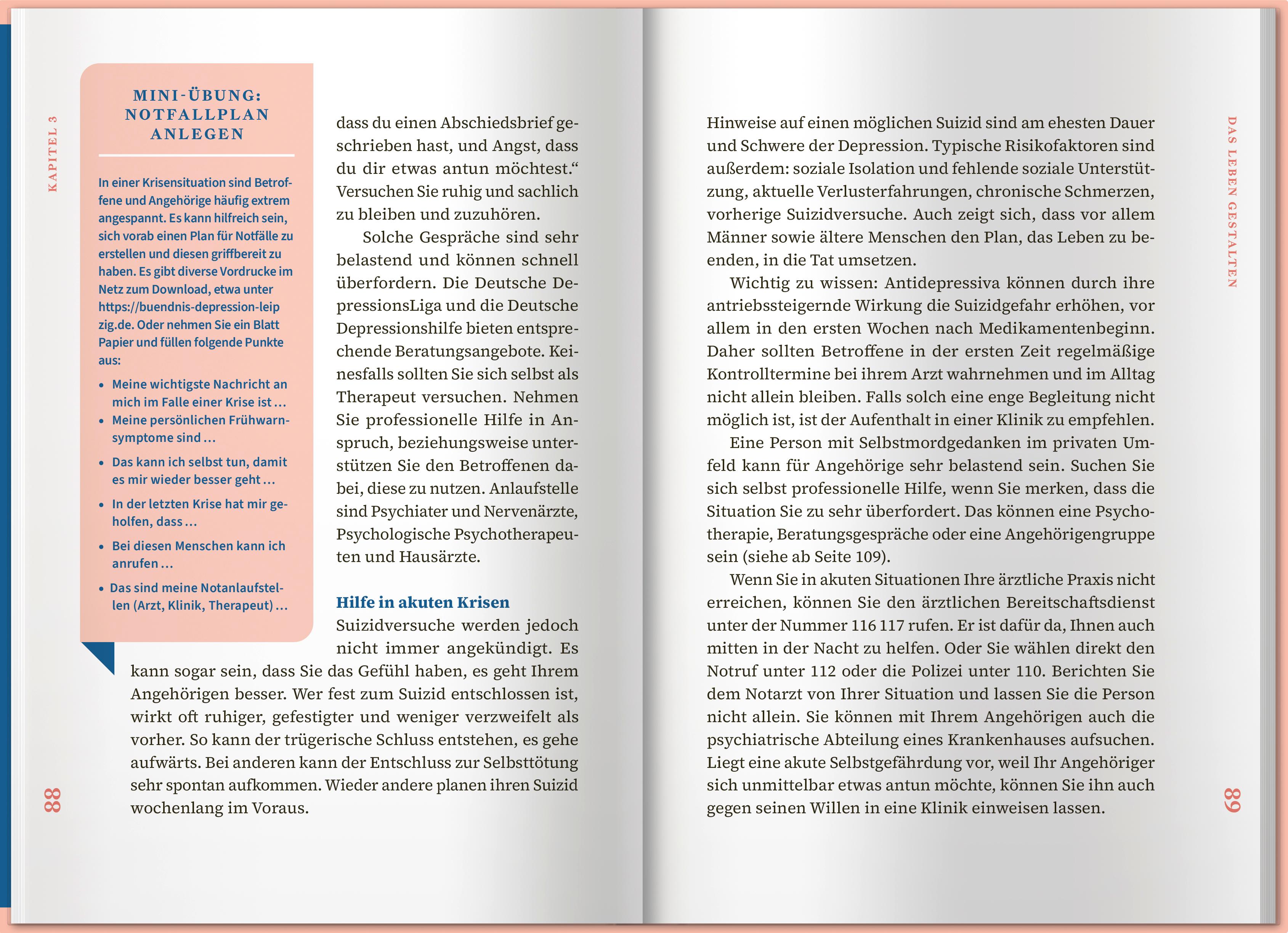 Beispielinhalt (Bild) Apotheken Umschau: Depression. Verstehen und achtsam begleiten