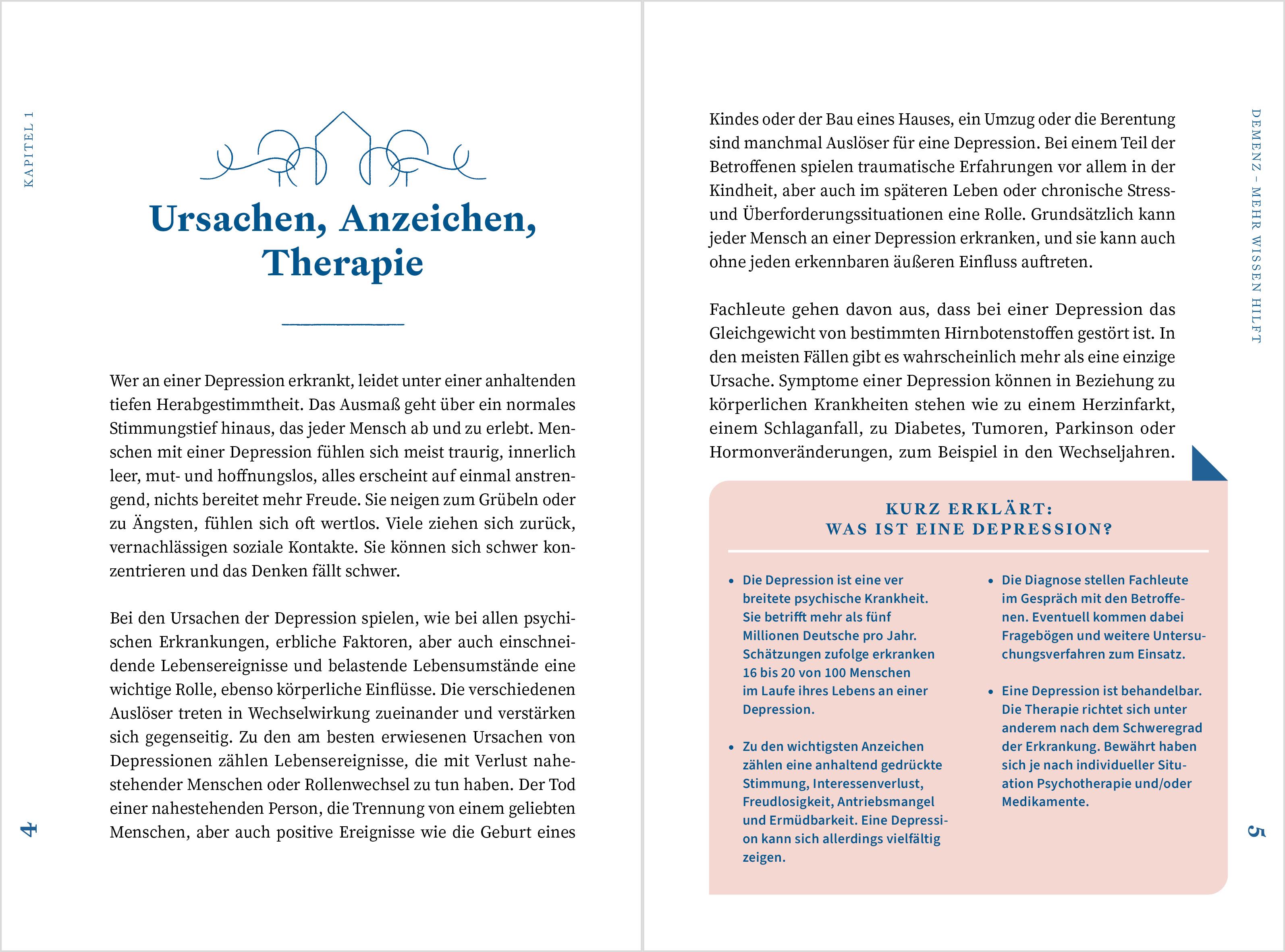 Beispielinhalt (Bild) Apotheken Umschau: Depression. Verstehen und achtsam begleiten