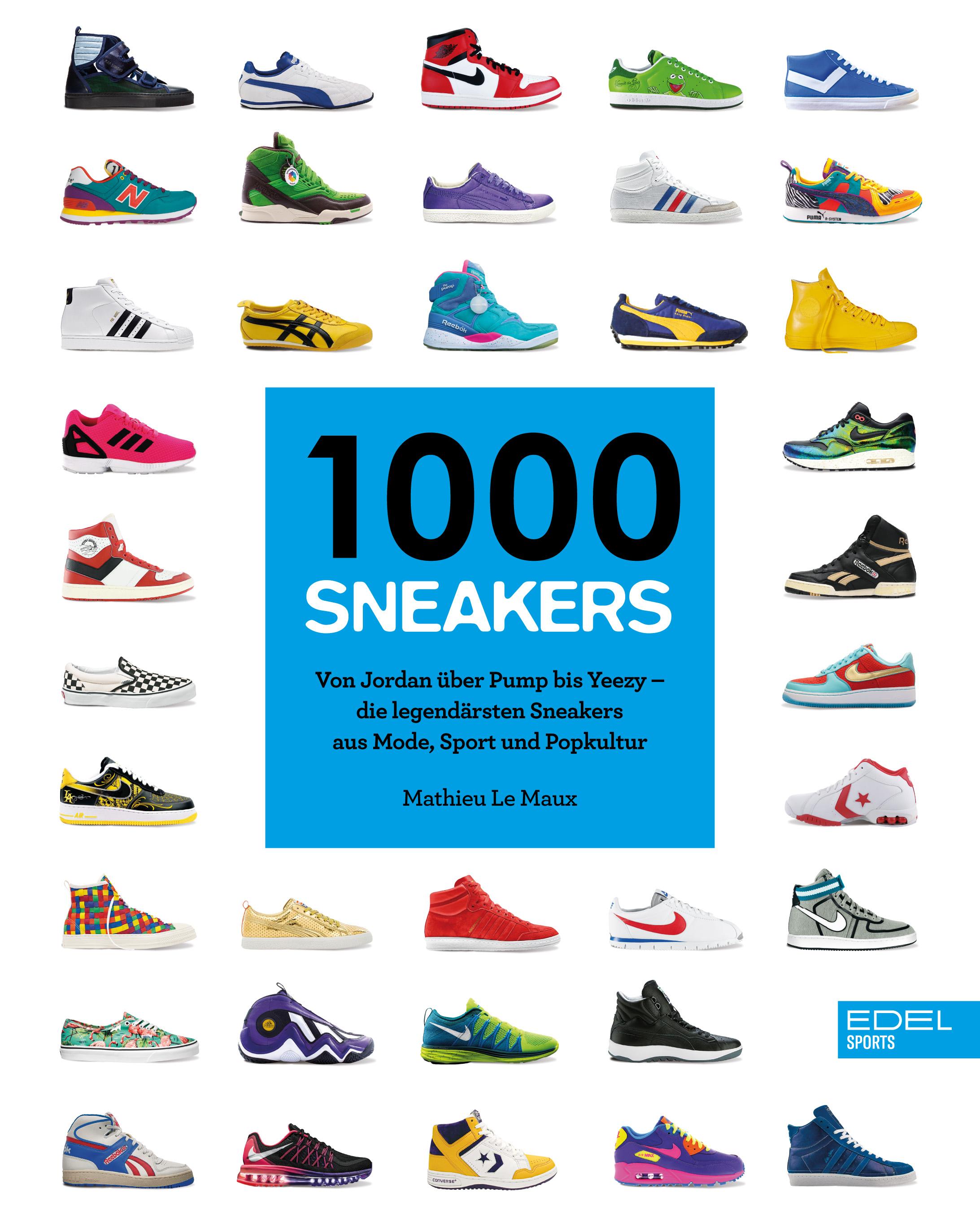 Vorderes Coverbild 1000 Sneakers