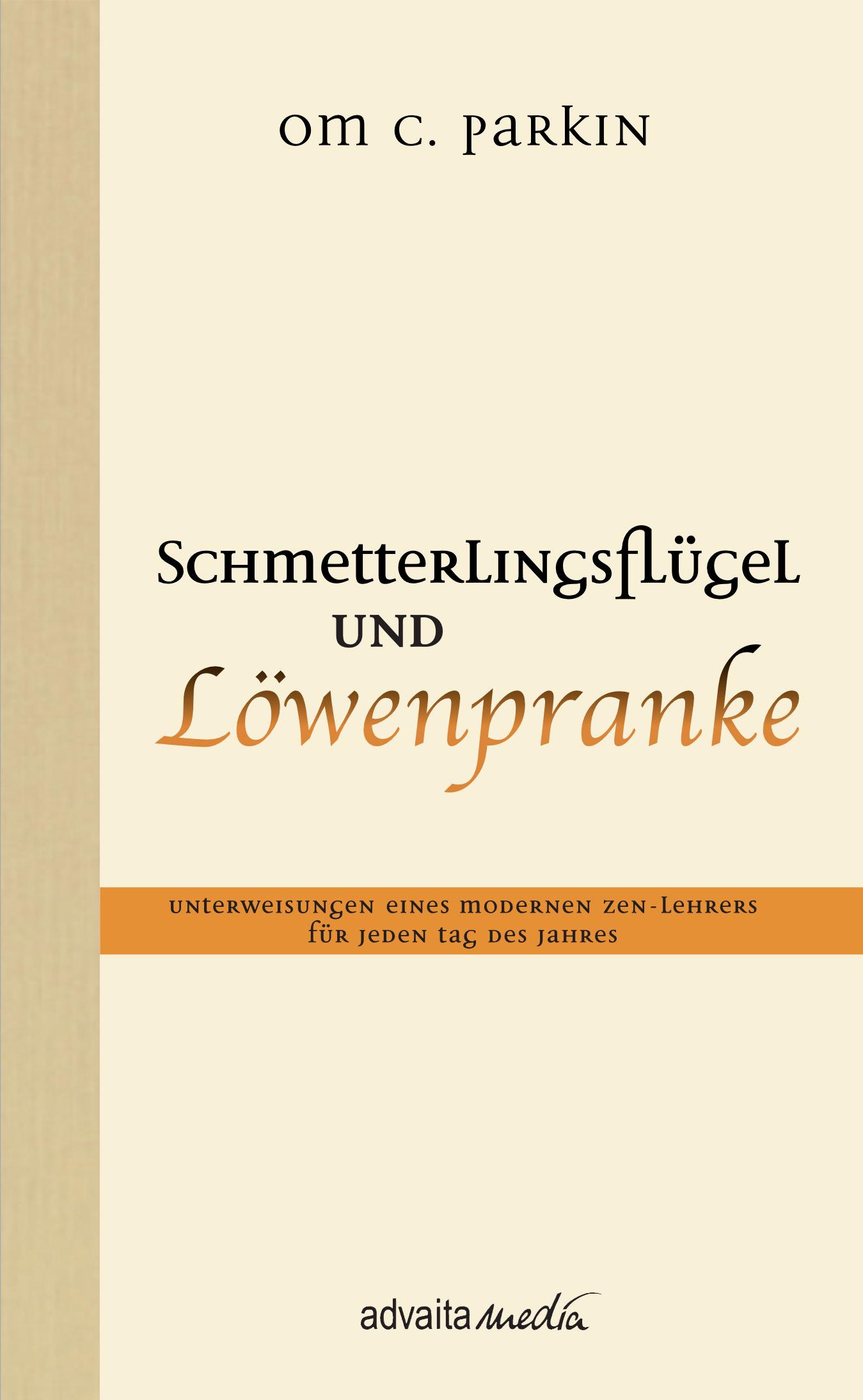 Vorderes Coverbild Schmetterlingsflügel und Löwenpranke