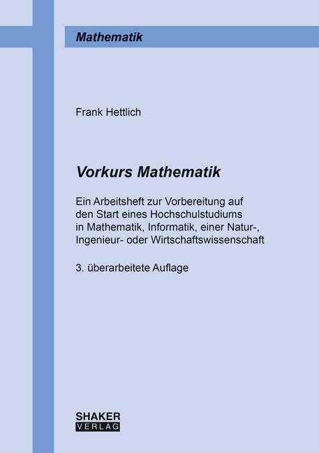 Vorderes Coverbild Vorkurs Mathematik