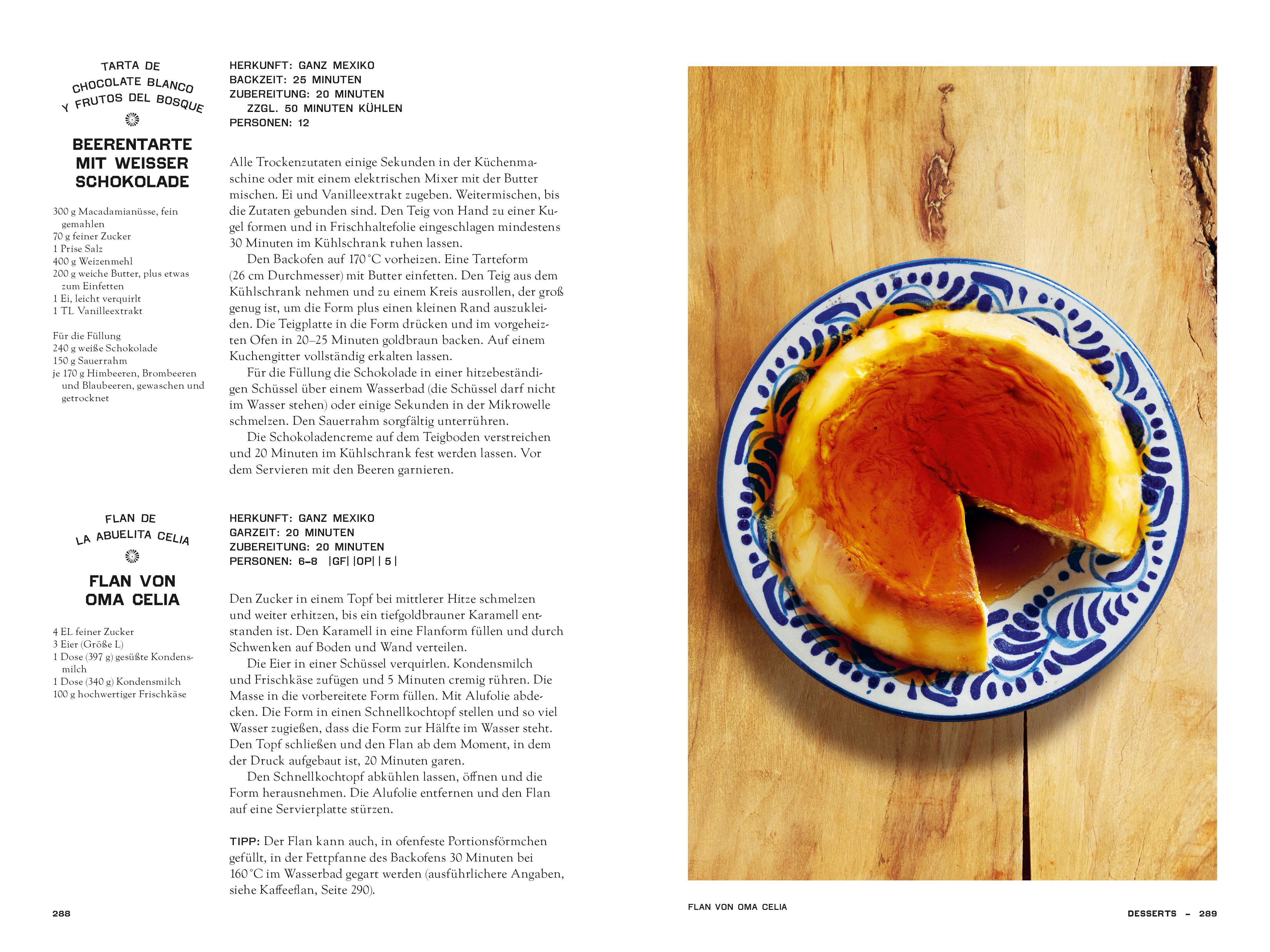 Beispielinhalt (Bild) Mexiko vegetarisch - Das Kochbuch