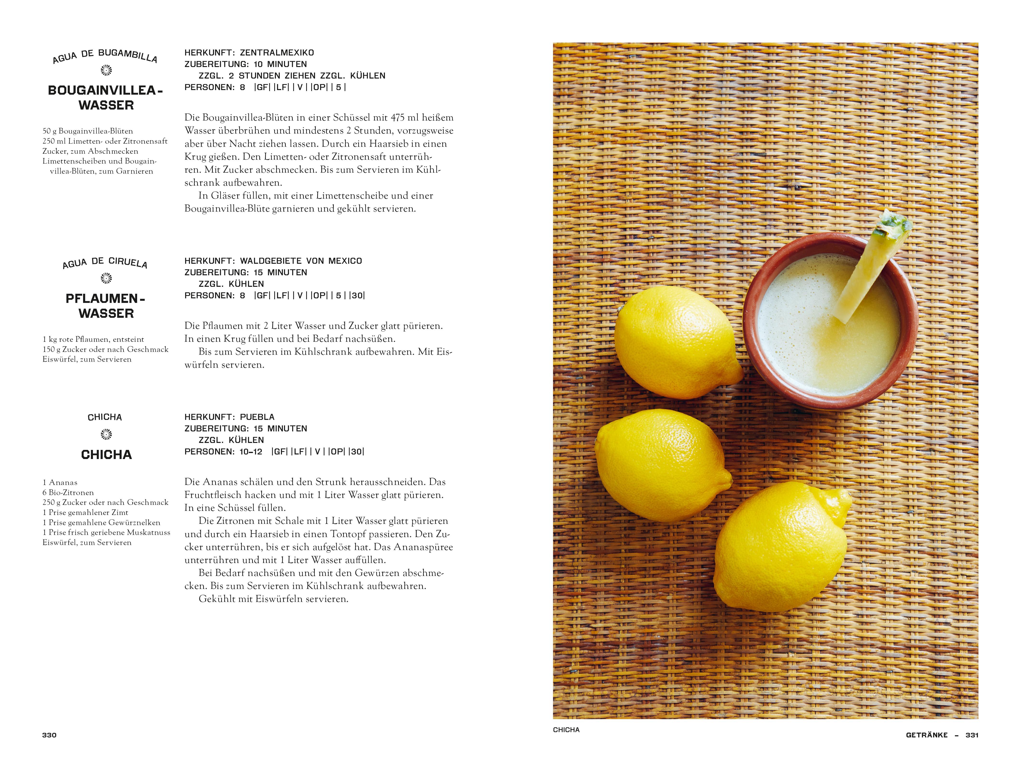 Beispielinhalt (Bild) Mexiko vegetarisch - Das Kochbuch